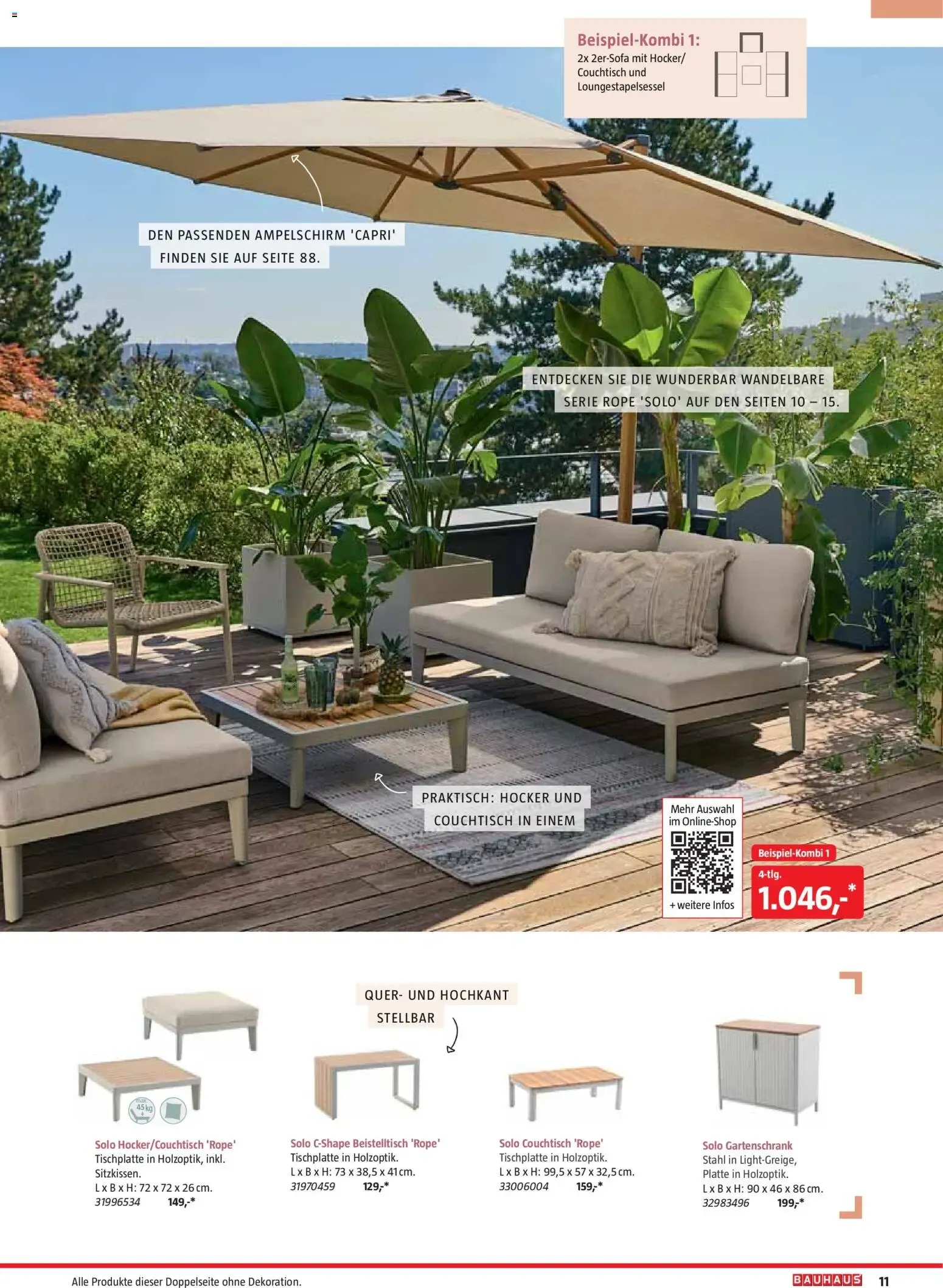 Bauhaus Freizeit im Garten (ab 02.03.2026) zum Blättern von 2. März bis 30. Juni 2026 - Prospekt seite 11