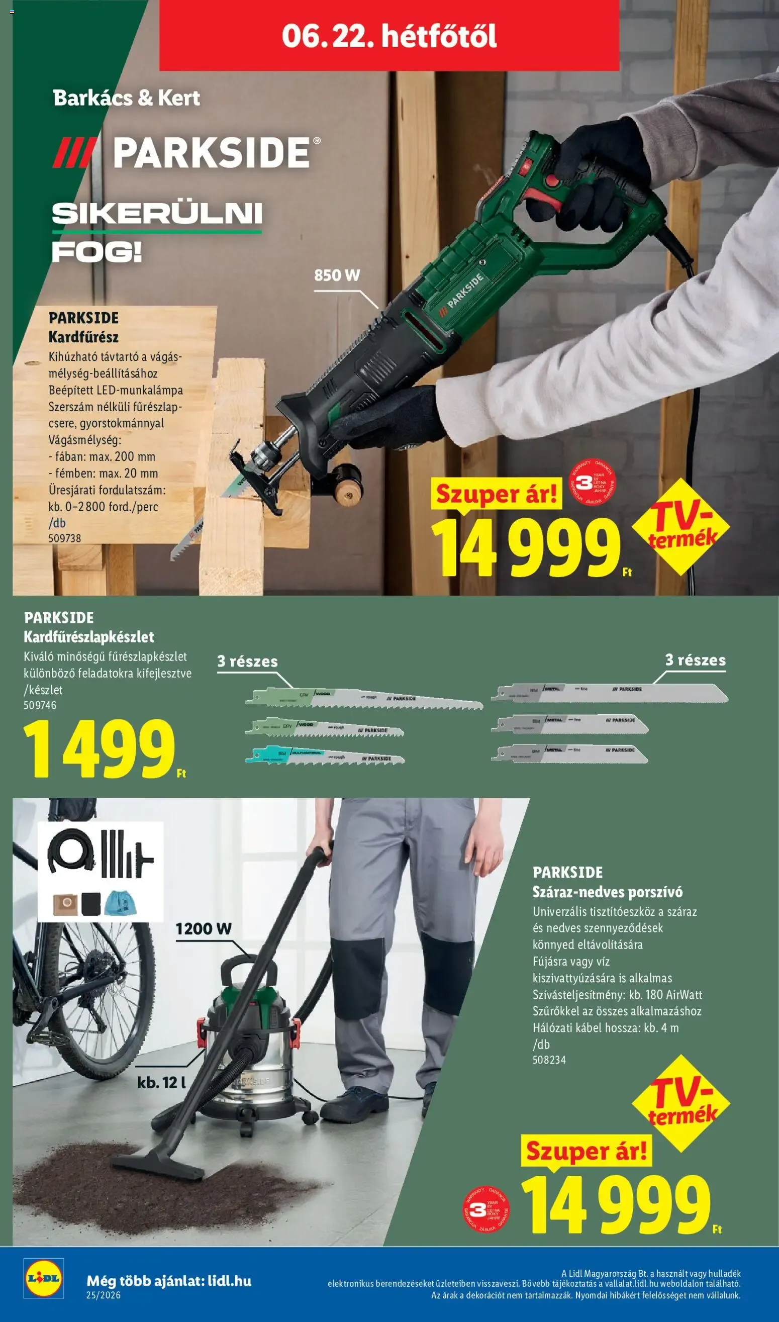 Katalógus Lidl Nonfood kínálatunk - 2026.06.18. -tól/töl > akció, lapozható szórólap 🛍️ június 18.-tól június 24.-ig 2026. - Oldal 20
