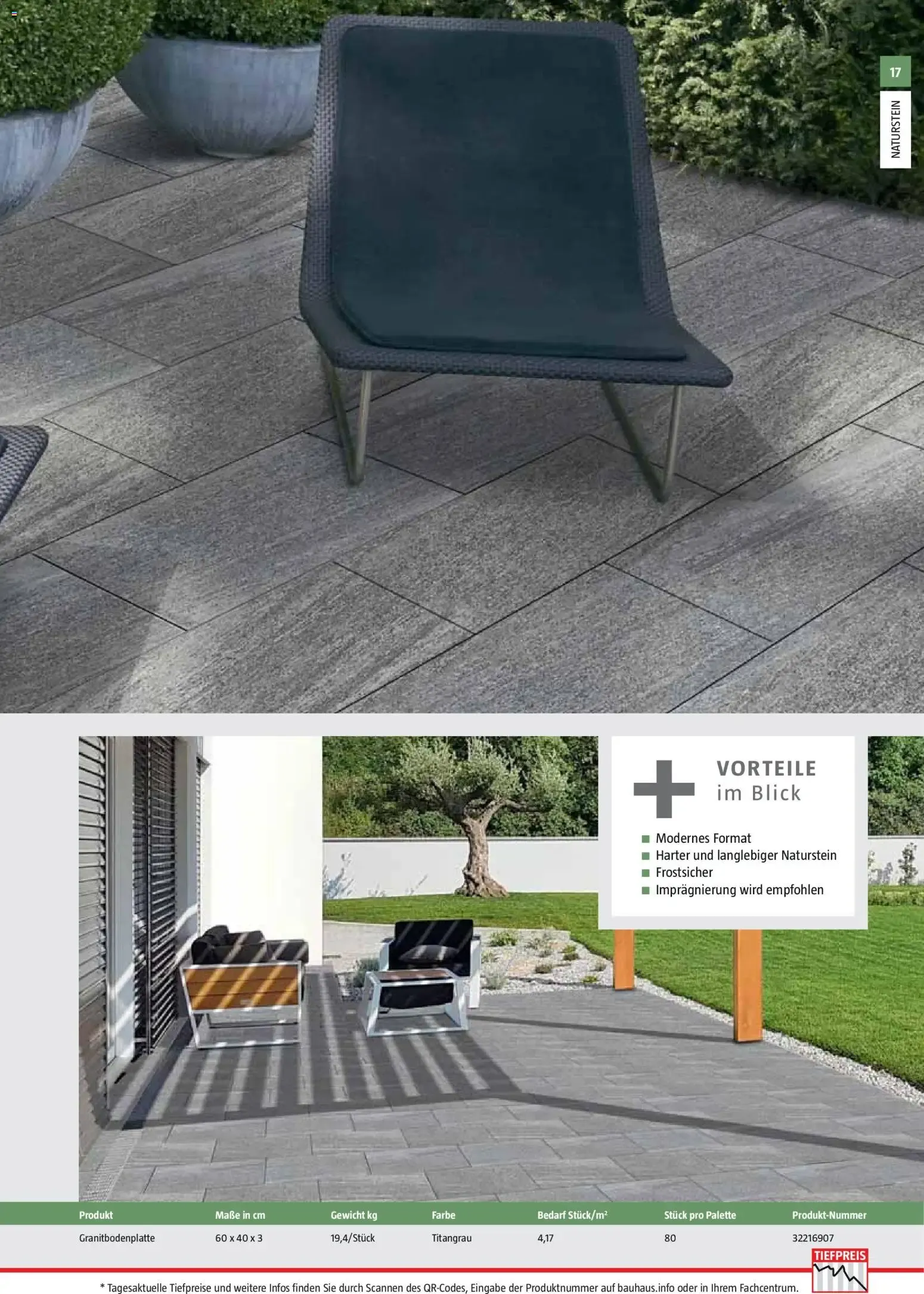 Bauhaus Gartenbaumaterialien 2026 (ab 02.03.2026) zum Blättern von 2. März bis 30. Juni 2026 - Prospekt seite 17