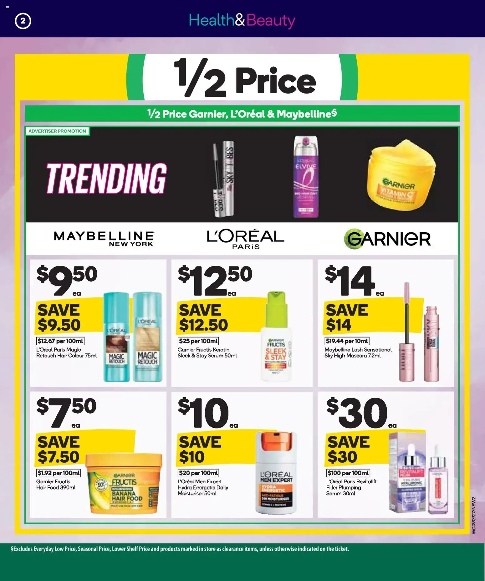 Woolworths Winter Health & Beauty: 1/2 Price Dove - Catalogue valid from 9 September to 15 September 2026 - page 3