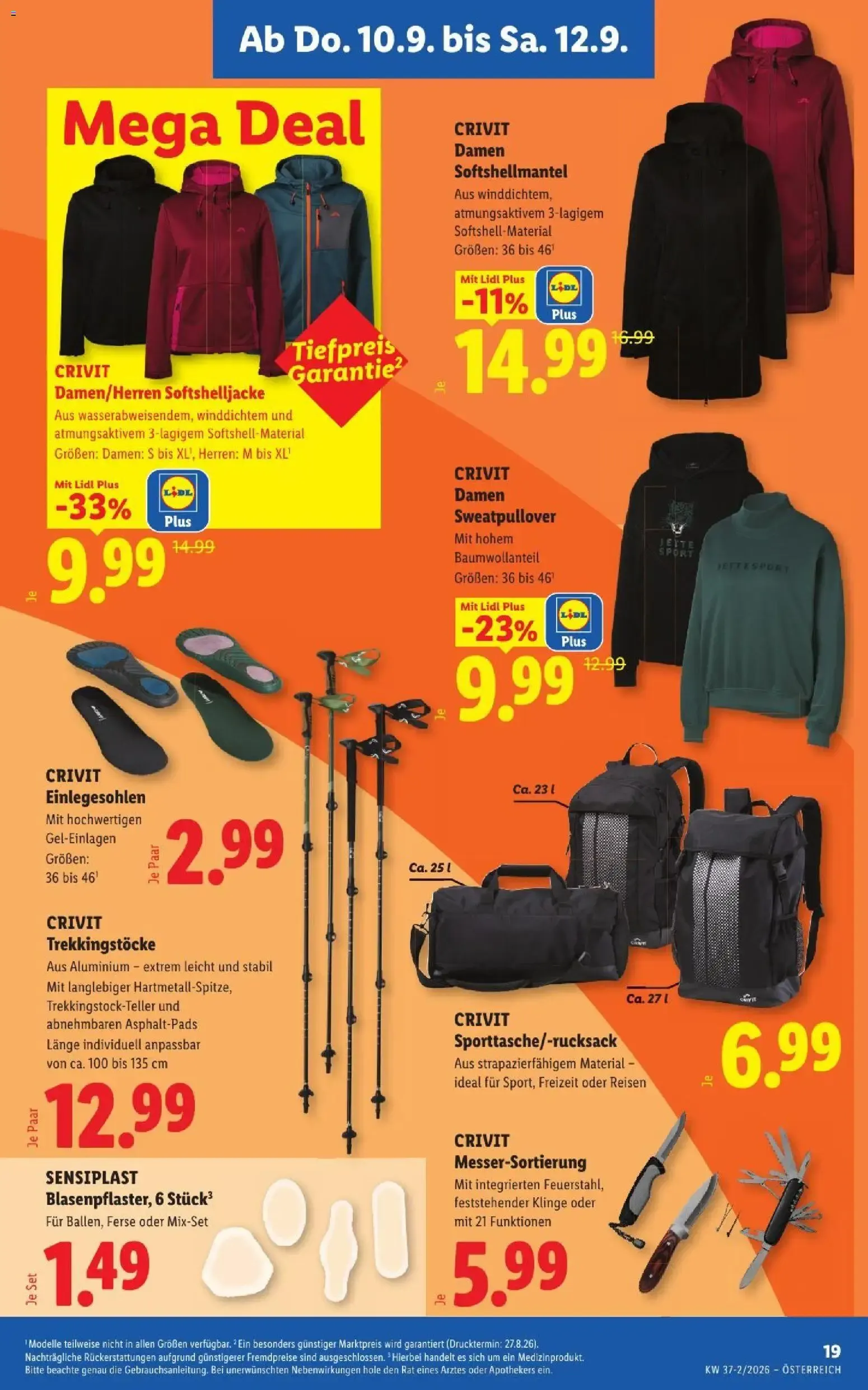 Lidl - Flugblatt ab 10.09.2026 - Angebote ab donnerstag von 10. September bis 12. September 2026 - Flugblätt seite  23