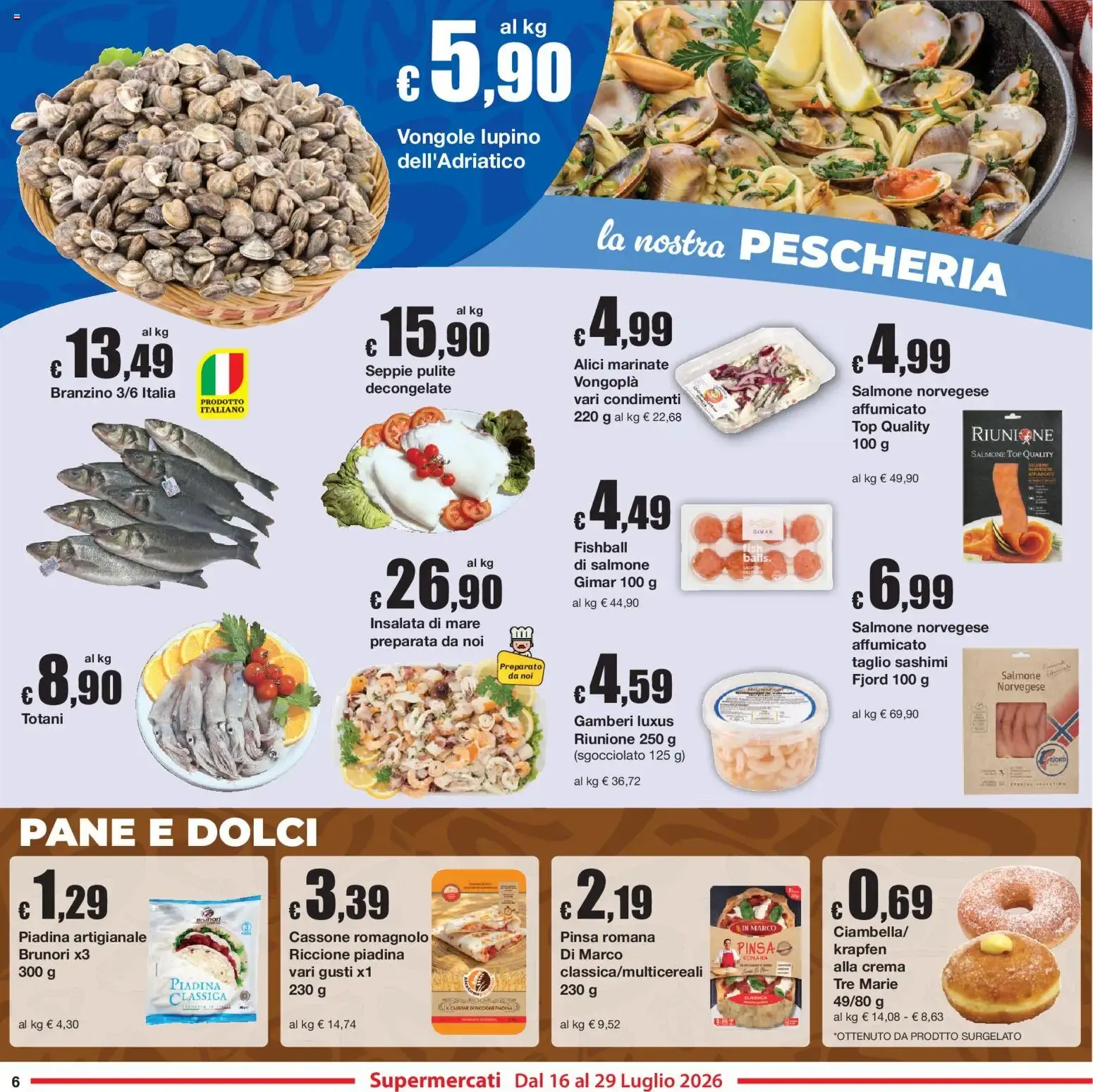 Sì con Te volantino dal 16/07/2026 - online Offerte da 16 luglio a 29 luglio di 2026 - Pagina del volantino 6