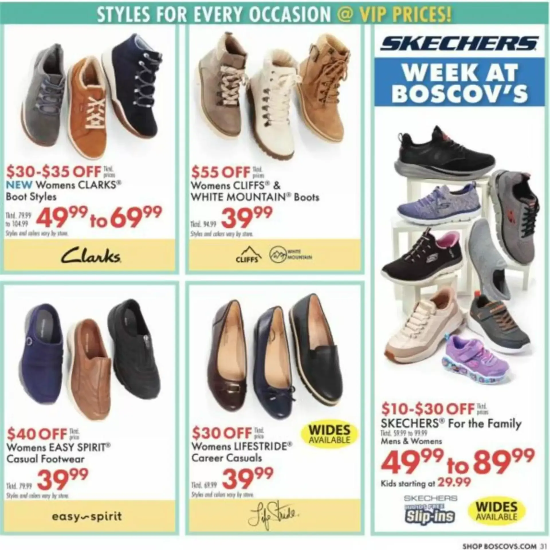 Weekly promotion Boscov's weekly ad spanning from September 17 to September 30 2026 - Page 31 for Catalogue 365