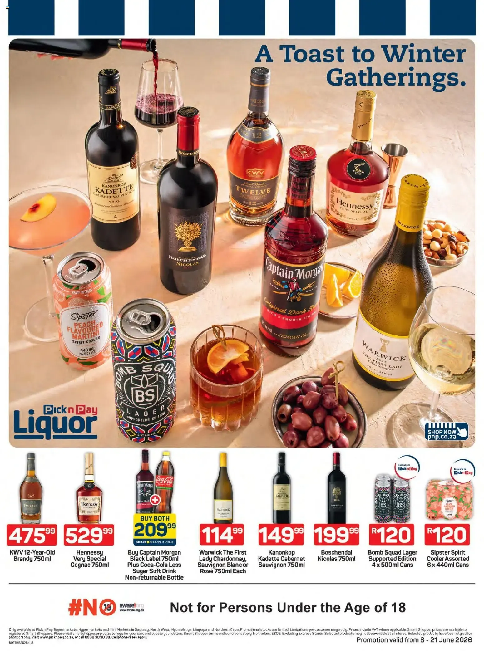 Pick n Pay Inland Provinces - Winter Feasting Specials (08/06/2026 - 21/06/2026) Online from 8 June to 21 June 2026 - Catalogue Page 8