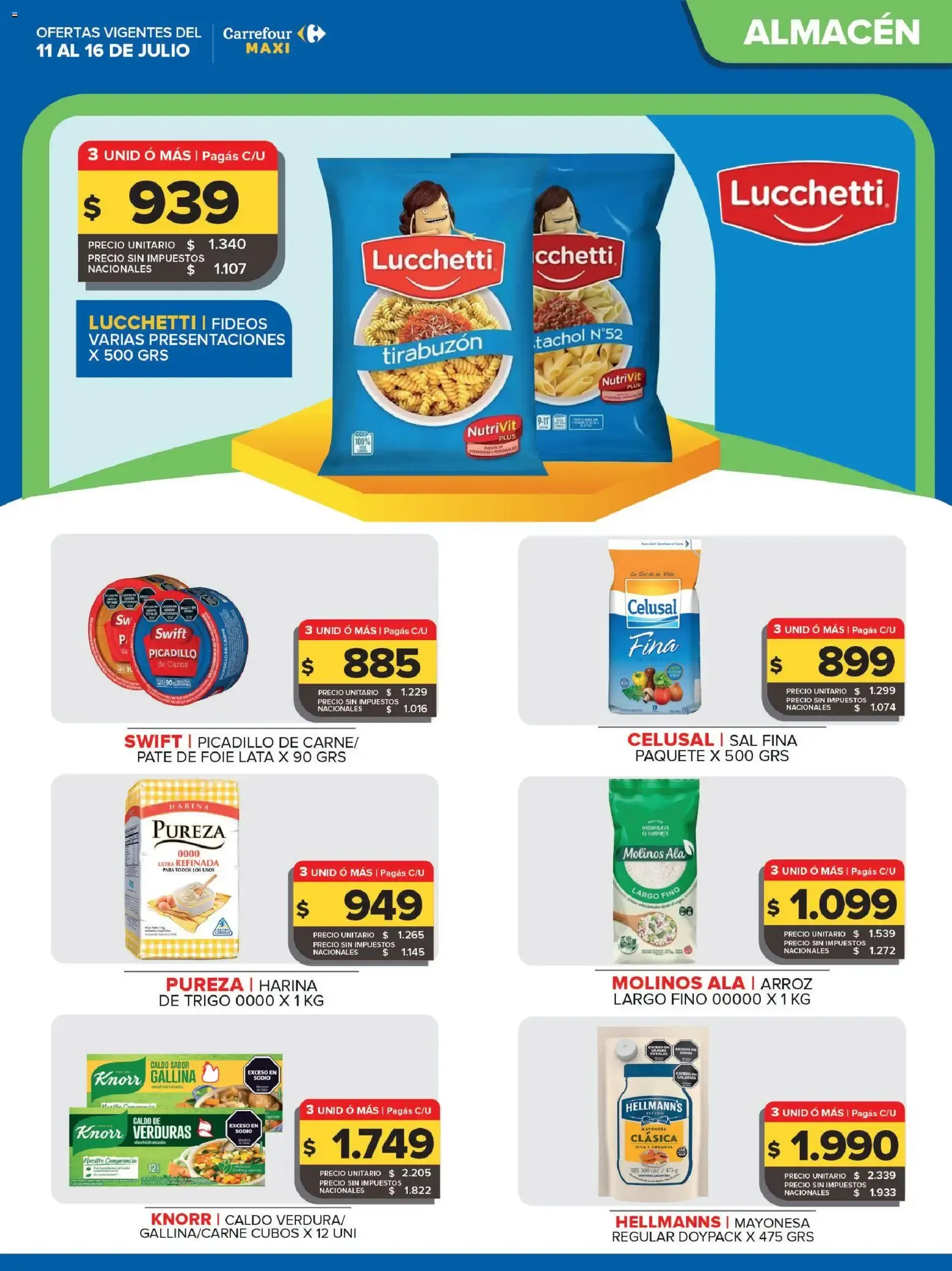 Ofertas de Carrefour Maxi || del 11/07/2026 - 17/07/2026 || Promociones 11 de julio al 16 de julio 2026 - Página 7 del catálogo