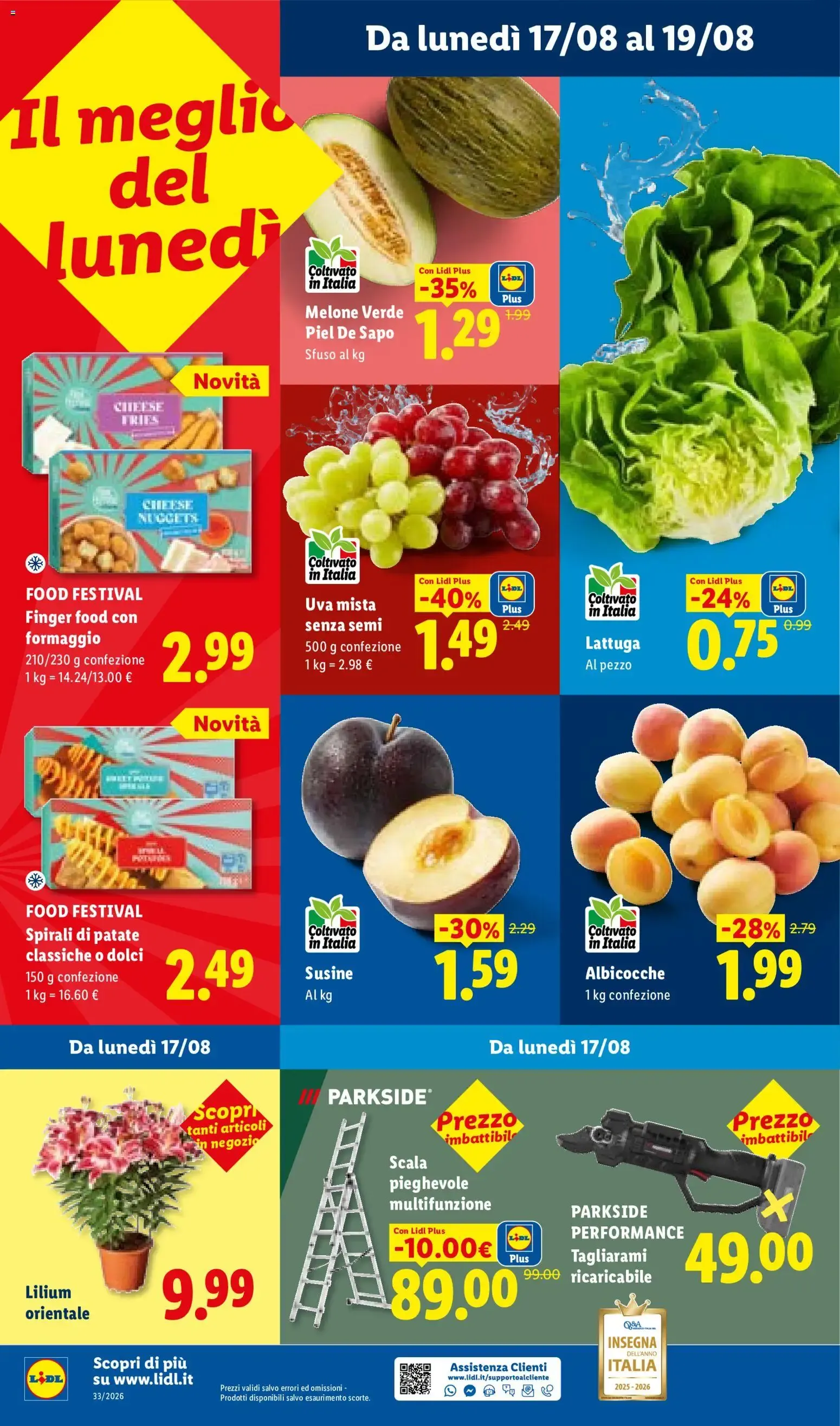 LIDL Ferragosto fino al -50% da 13 agosto a 19 agosto di 2026 - Pagina del volantino 45