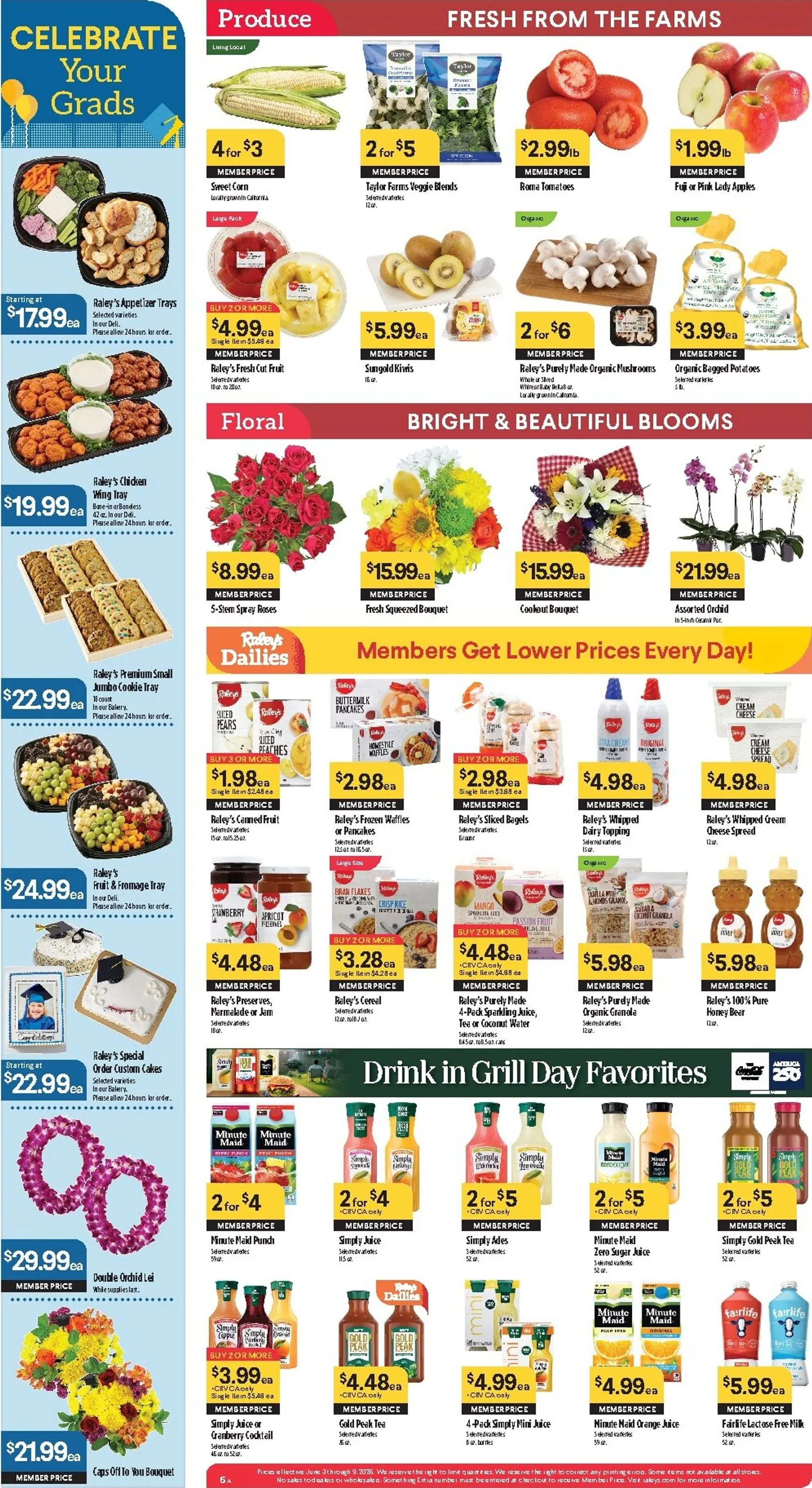 Weekly ad Current Raley's leaflet valid from Wednesday 06/03/2026 to Tuesday 06/09/2026 from June 3 to June 9 2026 - Page 7