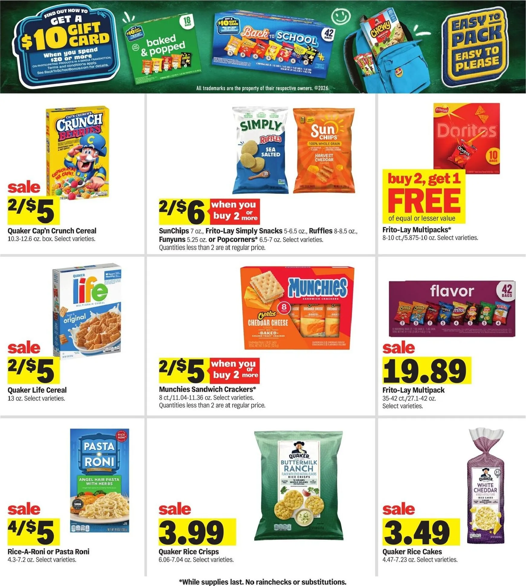 Weekly ad Meijer Weekly Deals from August 26 to September 1 2026 - Page 47