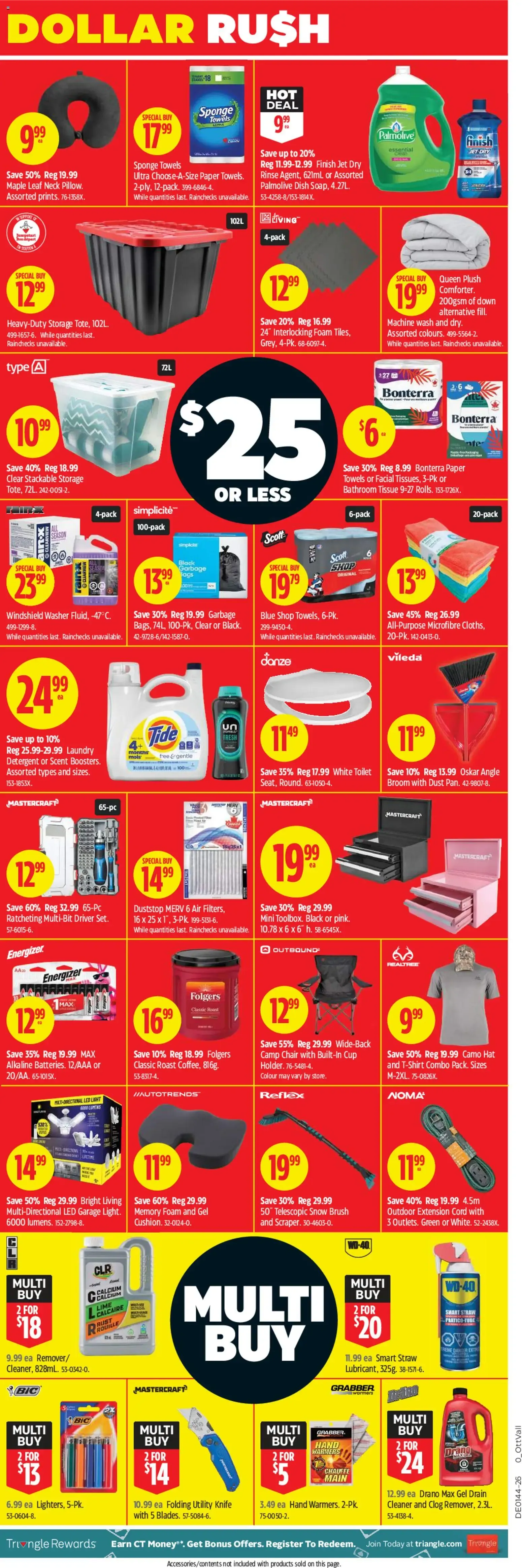 Canadian Tire flyer - Dollar Rush from Oct 29, 2026 > weekly specials & deals from October 29 to November 4 2026 - flyer page 2