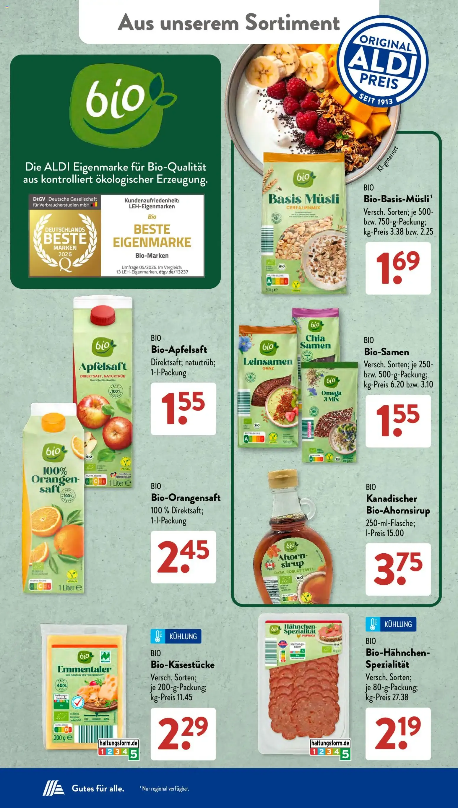 Aldi Süd Tiefpreis-Highlight von 3. August bis 8. August 2026 - Prospekt seite 20