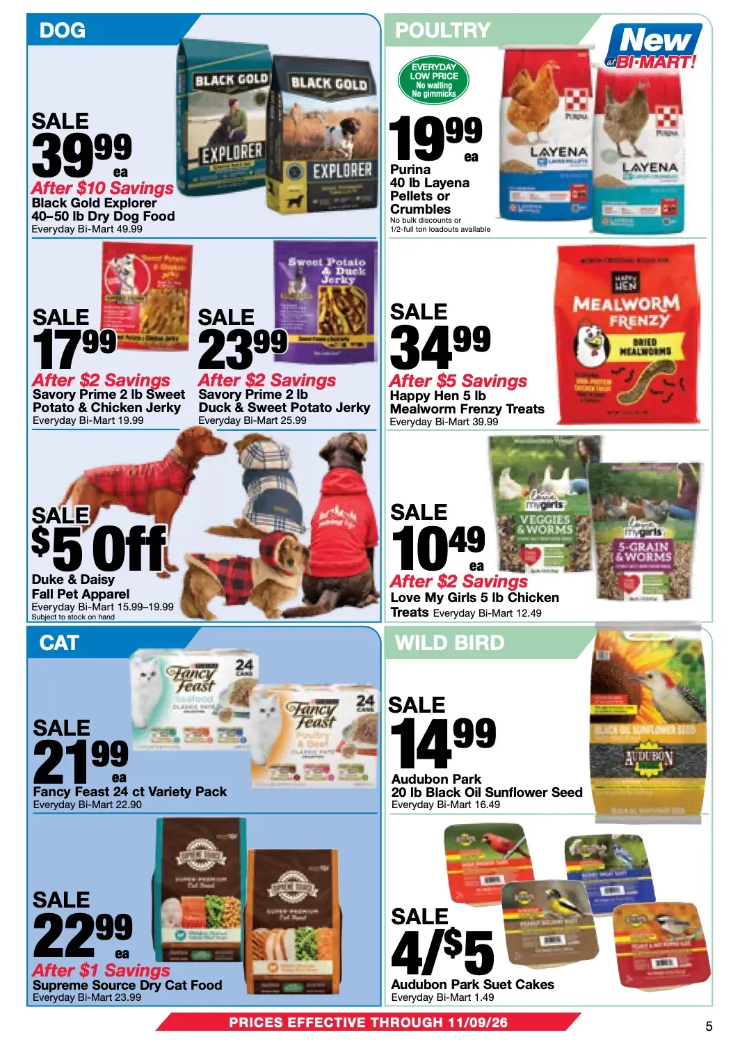 Weekly ad Current Bi-Mart leaflet valid from Tuesday 10/27/2026 to Monday 11/09/2026 from October 27 to November 9 2026 - Page 5