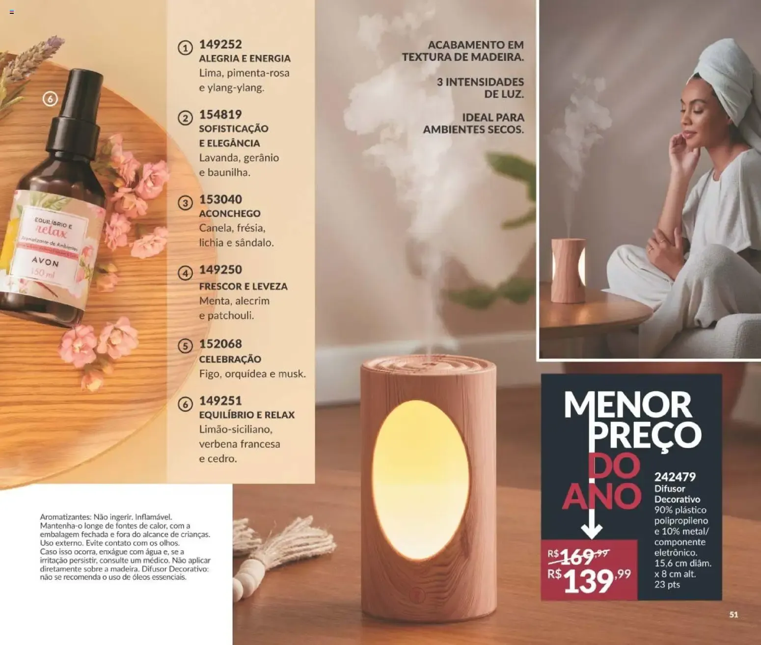 Encarte de Revista Avon - Campanha 14: Casa & Estilo de 01/09/2026 | Promoção Online 1 de setembro até 21 de setembro 2026 - Pagina 51