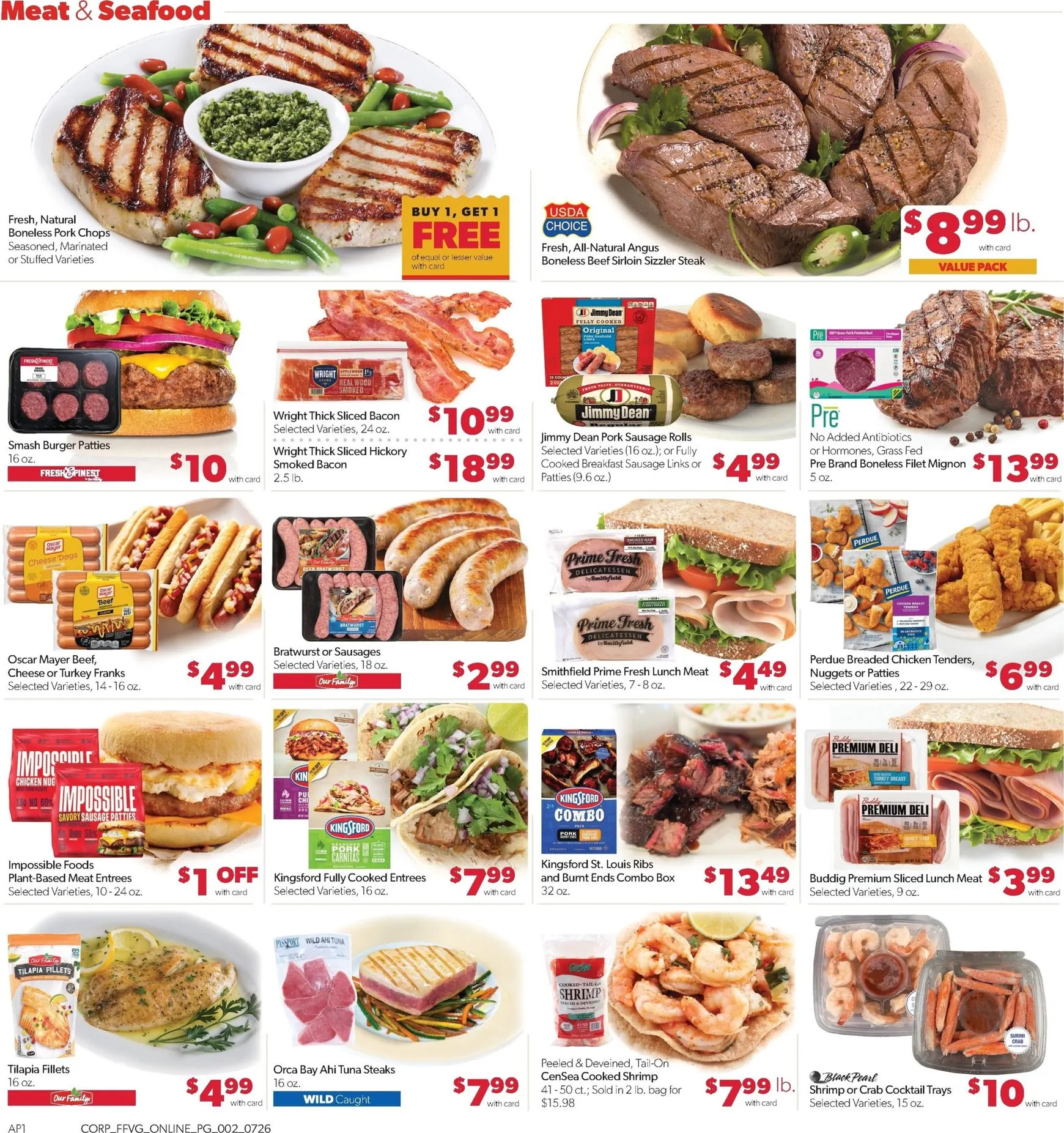 Weekly ad Current Family Fare leaflet valid from Sunday 07/26/2026 to Saturday 08/01/2026 from July 26 to August 1 2026 - Page 6