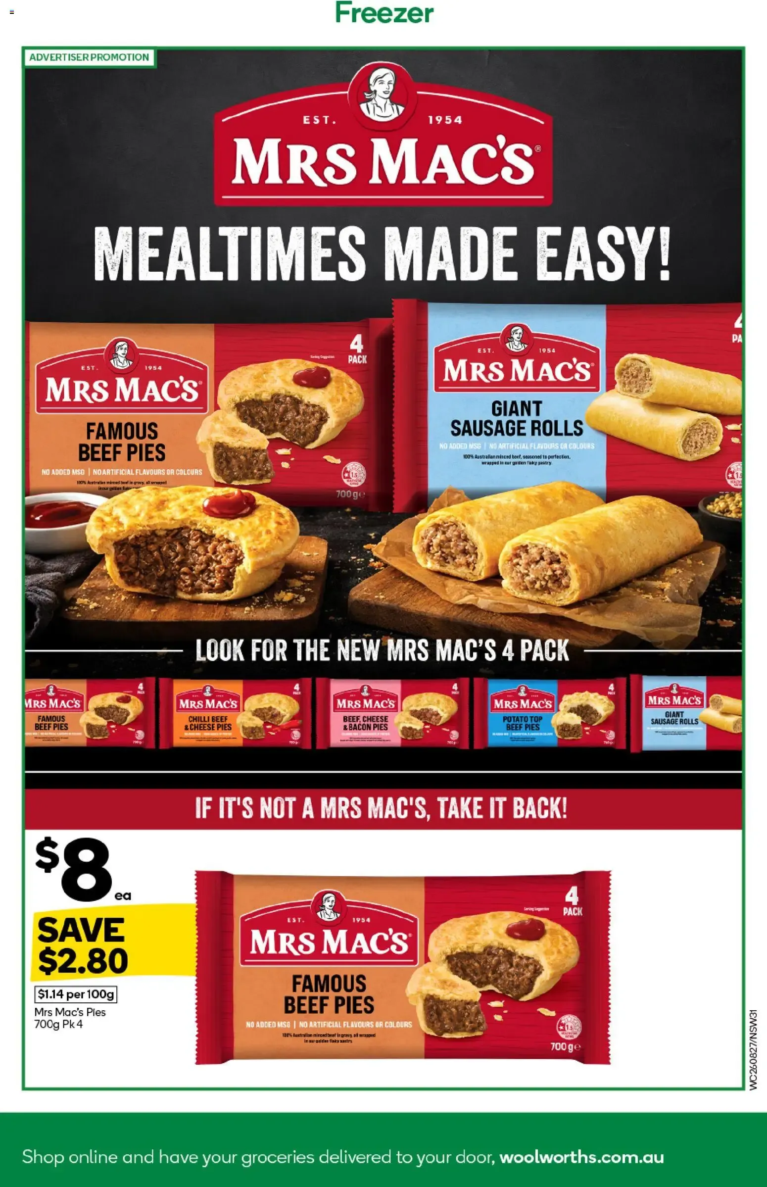 Woolworths catalogue valid from 26/08/2026 > Online Australia - Catalogue valid from 26 August to 1 September 2026 - page 31