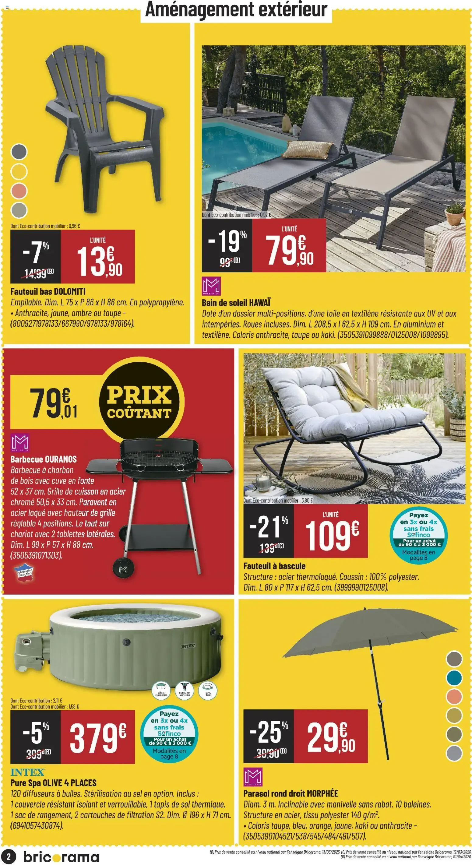 Bricorama catalogue à partir du 01/07/2026 - promo en ligne du 1 juillet au 12 juillet 2026 - Catalogue page 2