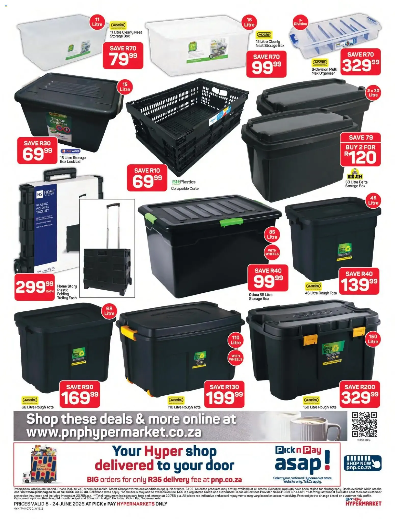 Pick n Pay - Hypermarket Paint & Storage Specials (08/06/2026 - 24/06/2026) Online from 8 June to 24 June 2026 - Catalogue Page 2