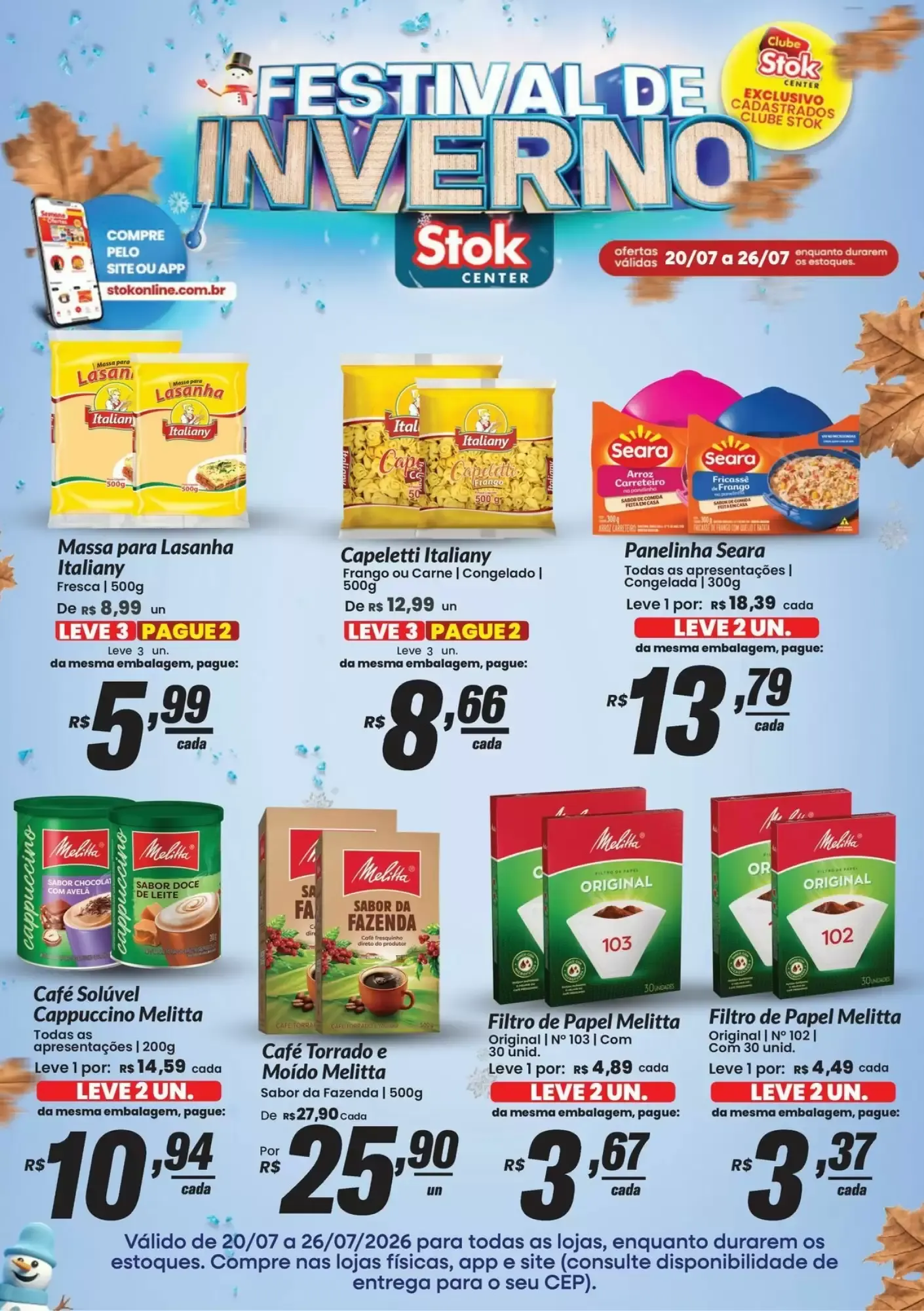 Encarte de Festival de Inverno Stok Center 20 de julho até 26 de julho 2026 - Pagina 1