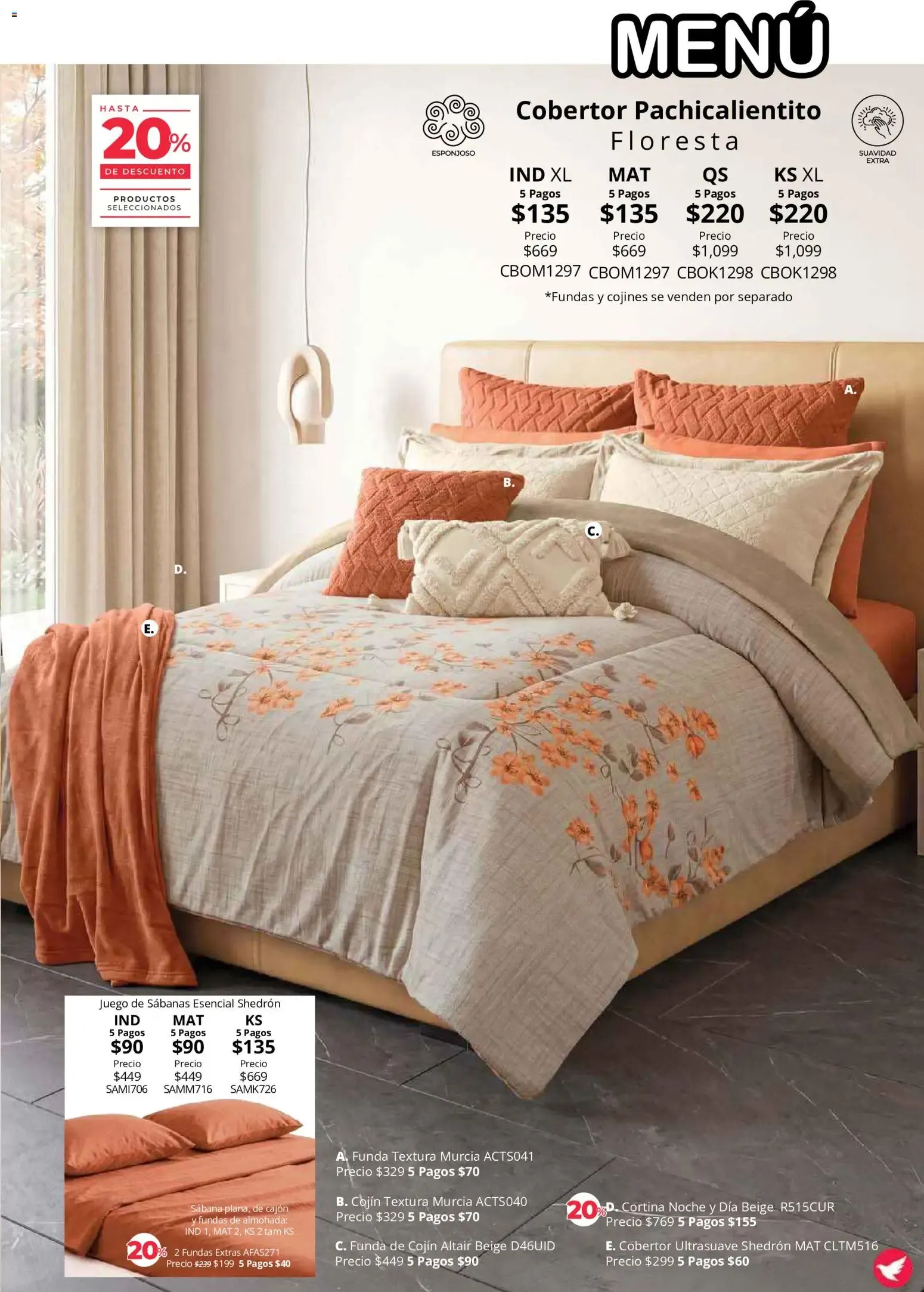 Catálogo de Colchas Concord catálogo Colección Cobertor (01/08/2026 - 31/10/2026) - catálogo en línea 1 de agosto al 31 de octubre 2026 - Pagina 5