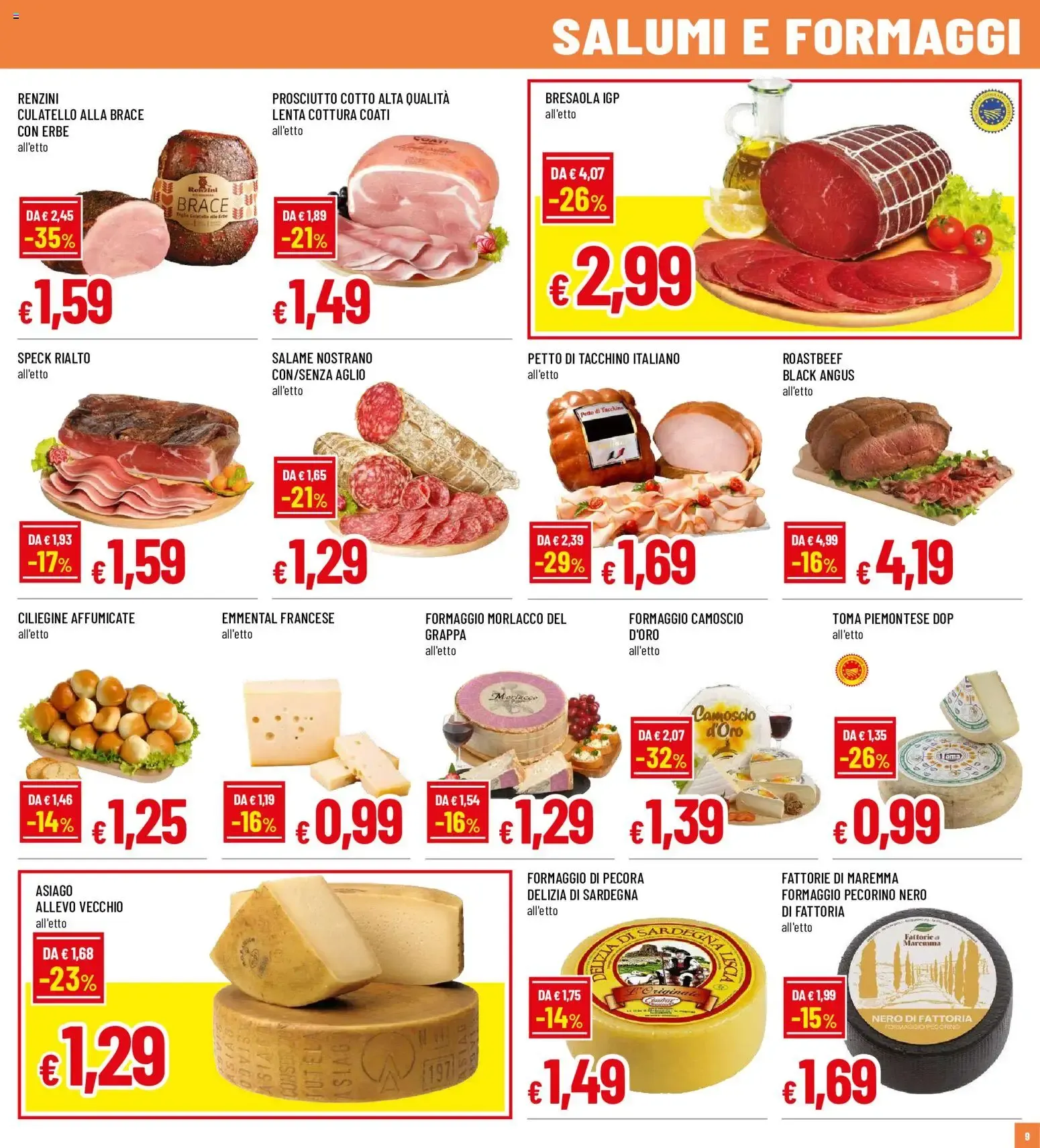 Nuovo Famila volantino dal 20/08/2026 > offerte anteprima 🛍️ da 20 agosto a 2 settembre di 2026 - Pagina del volantino 9
