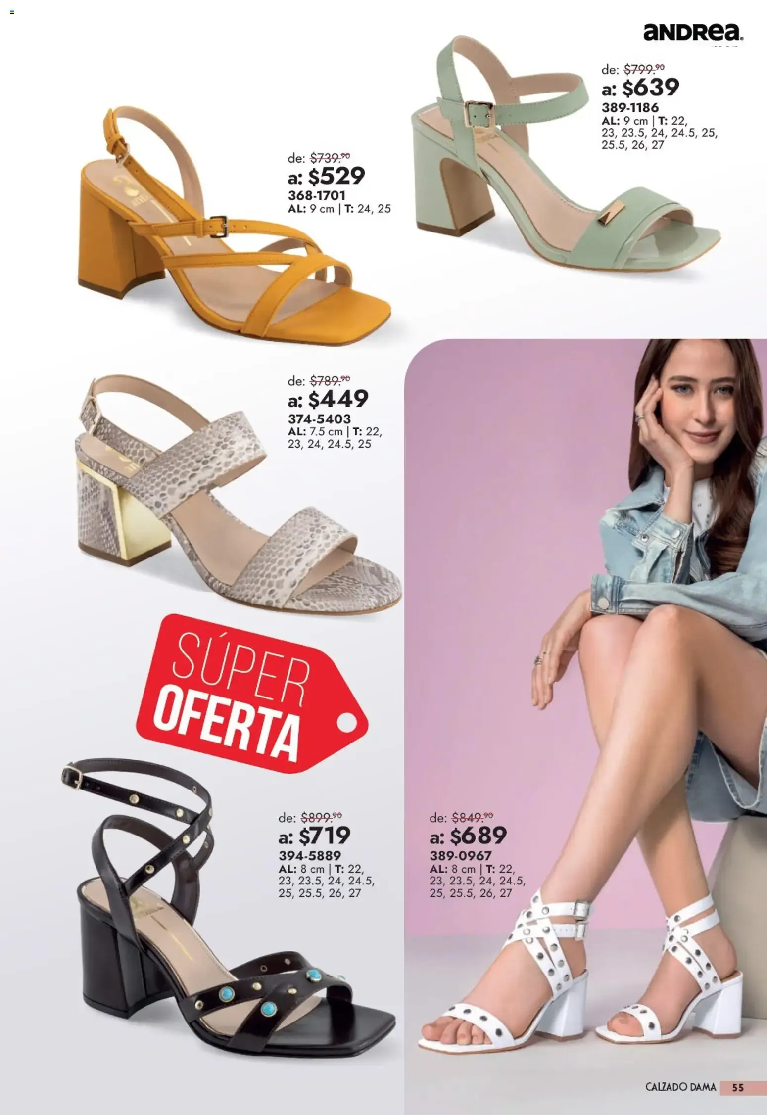 Catálogo de Andrea + Outlet Segundas Rebajas 13 de septiembre al 3 de octubre 2026 - Pagina 55