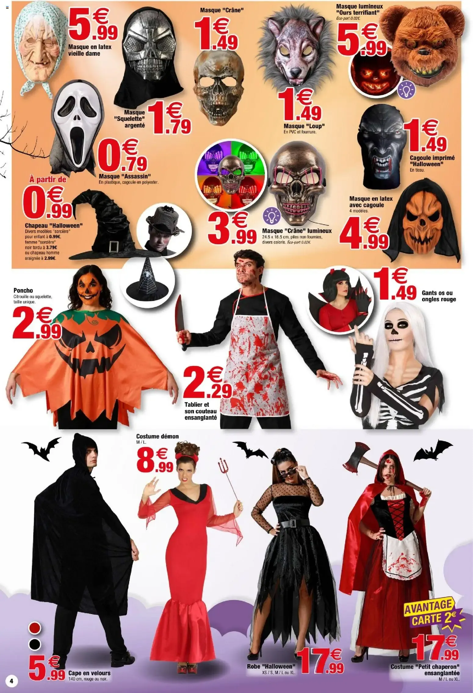 Bazar Land Halloween & Fleurs de Toussaint du 21 octobre au 1 novembre 2026 - Catalogue page 4