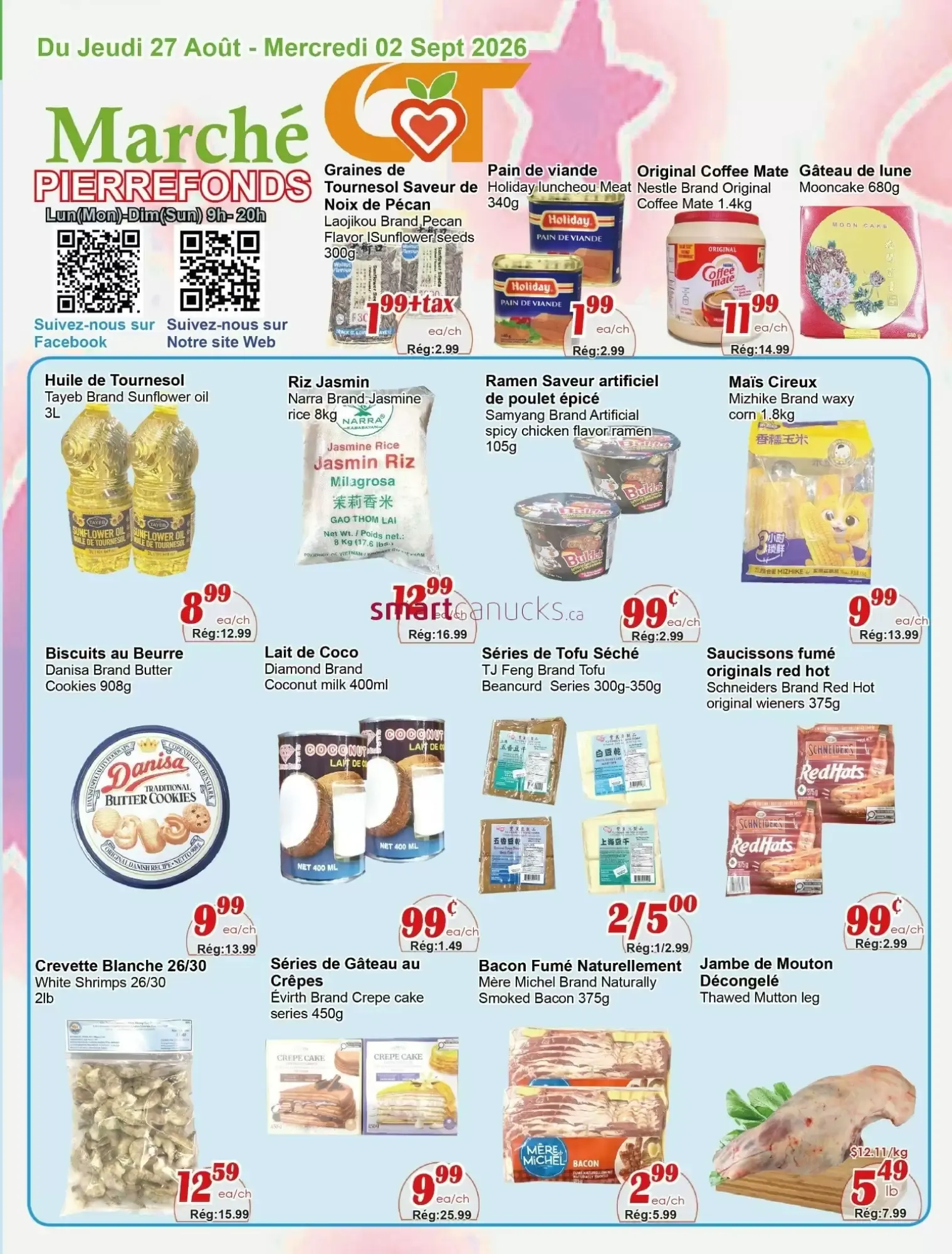 Marché PIERREFONDS from August 27 to September 2 2026 - flyer page 1