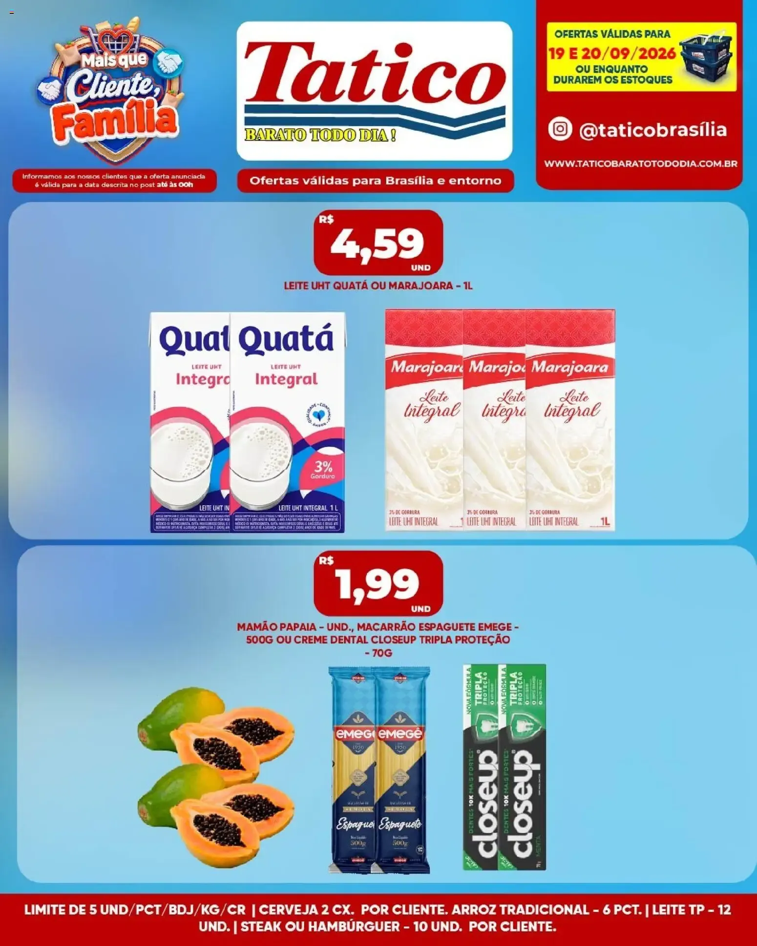 Encarte de Tatico ofertas Fim de Semana de 19/09/2026 | Promoções Online 19 de setembro até 20 de setembro 2026 - Pagina 2