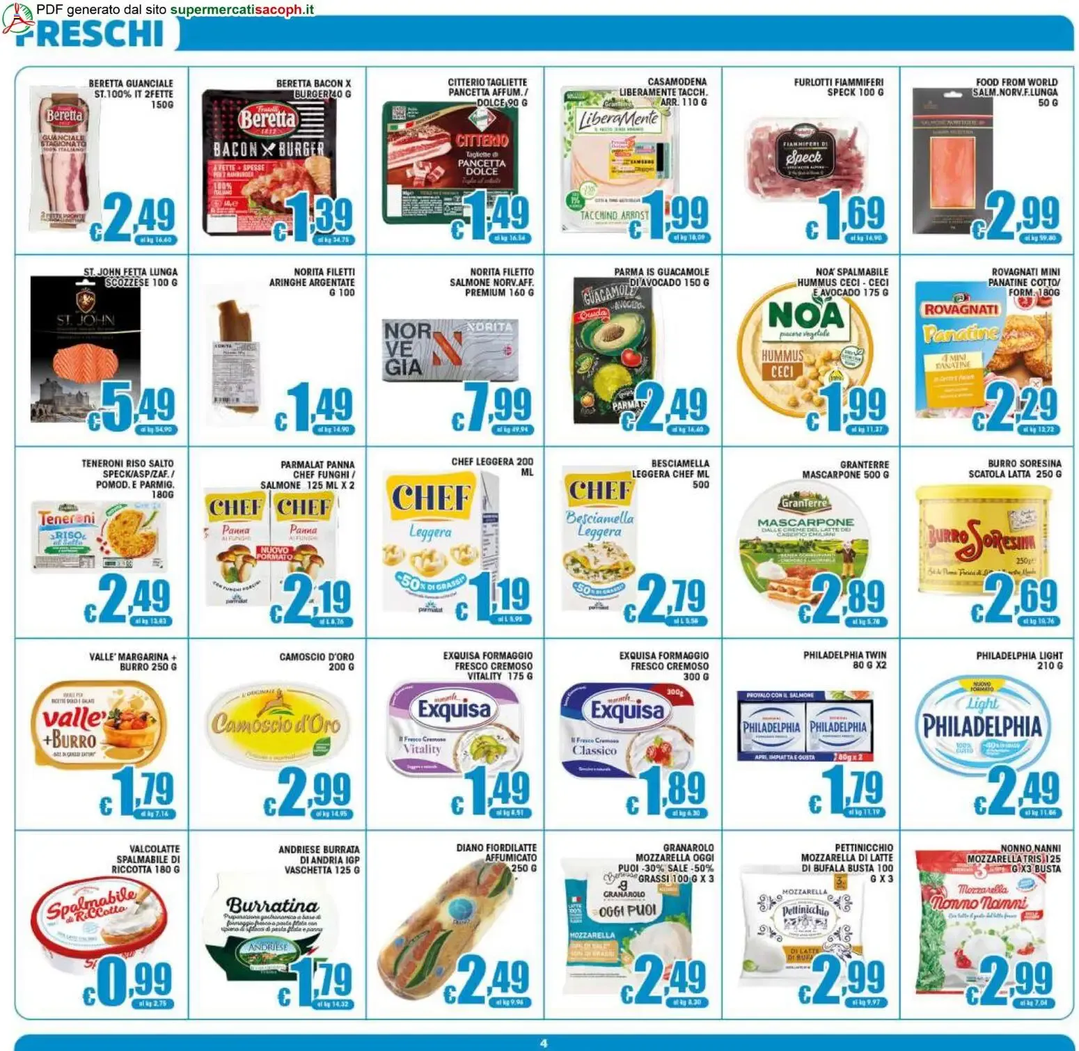 Sacoph volantino dal 21/08/2026 - online Offerte da 21 agosto a 1 settembre di 2026 - Pagina del volantino 4
