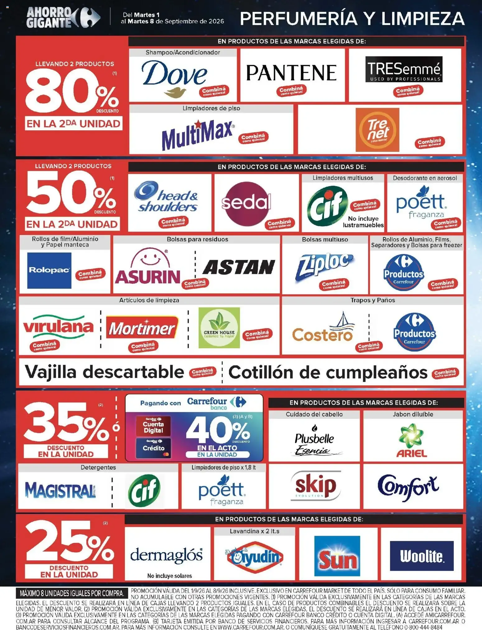 Ofertas de Carrefour - Ofertas Hiper y Market | Ahorro Gigante 1 de septiembre al 8 de septiembre 2026 - Página 51 del catálogo