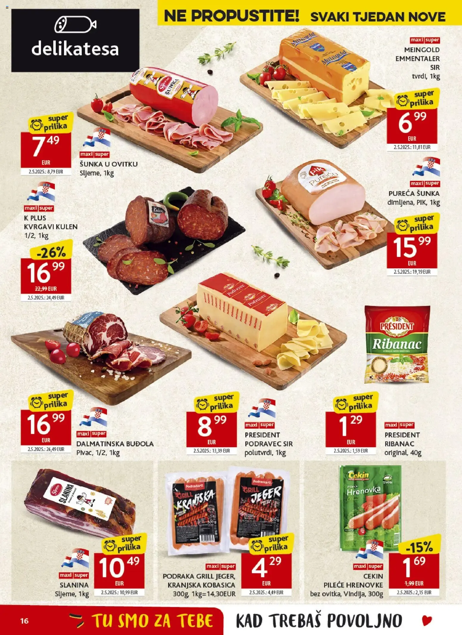 Katalog Konzum Katalog novi od 22.07.2026 na listanje > letak digitalni od 22. srpnja do 28. srpnja 2026. - Pregled Stranica 16
