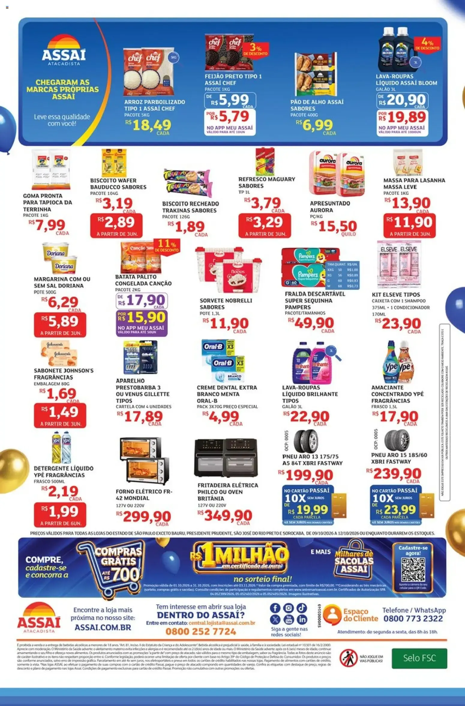 Encarte de Assaí Atacadista ofertas de 09/10/2026 | Promoções Online 9 de outubro até 12 de outubro 2026 - Pagina 2