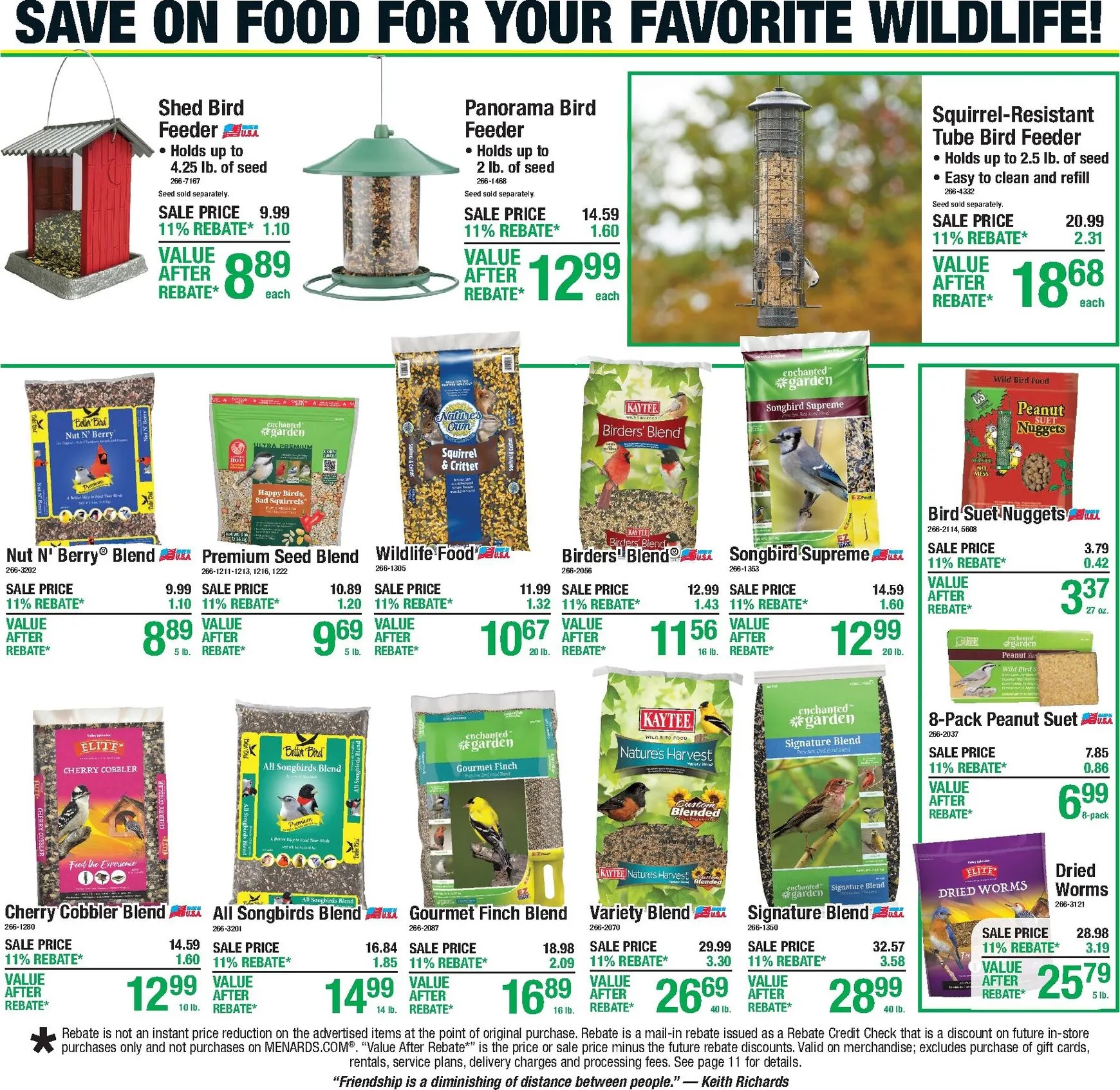 Weekly promotion Menards: 11% Rebate & Fall Decor spanning from August 20 to August 30 2026 - Page 5 for Catalogue 365