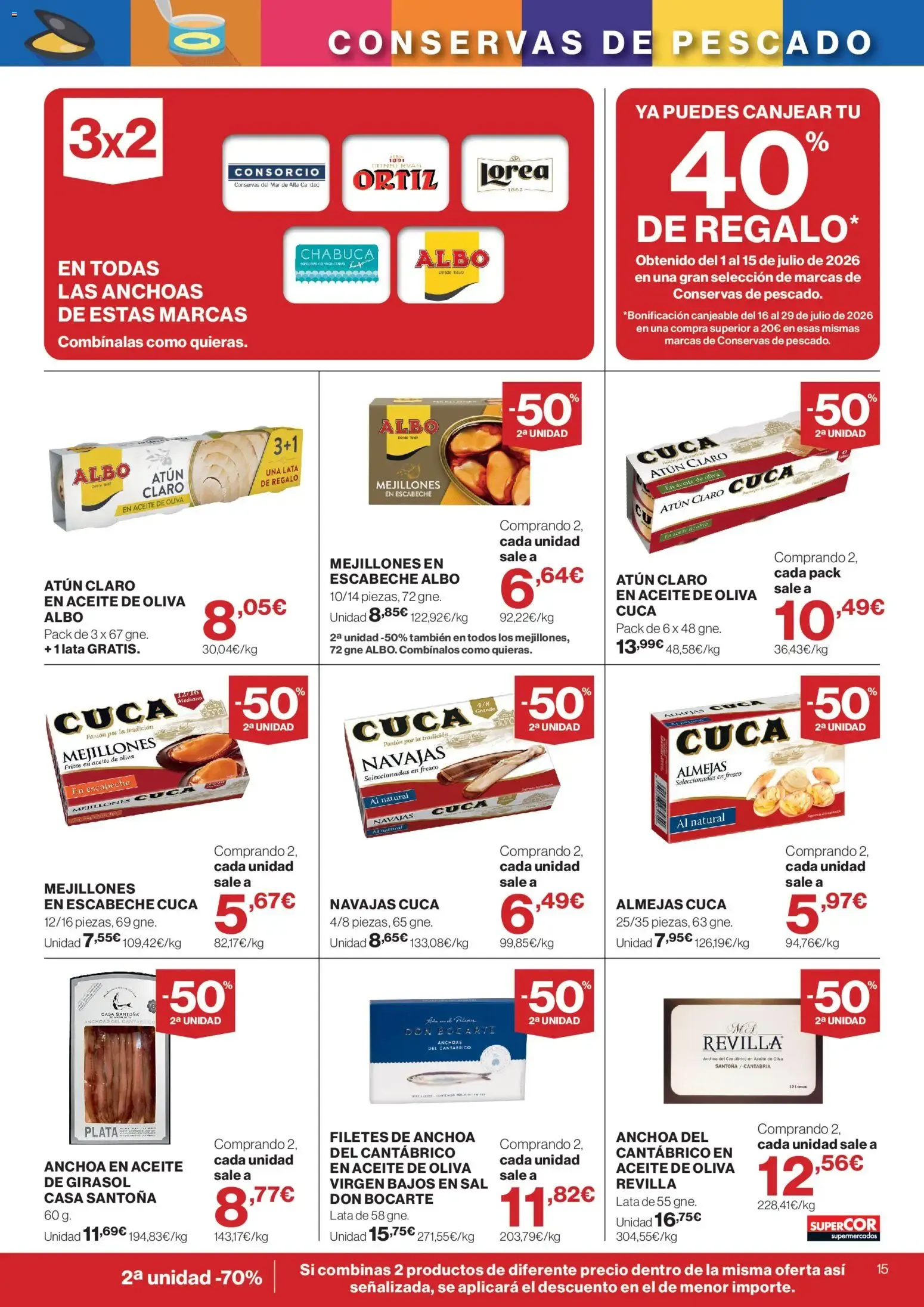 Catálogo de Supercor Canarias: ¿Qué Necesitas Hoy? (16/07/2026 - 29/07/2026) 16 de julio al 29 de julio 2026 - Página 15