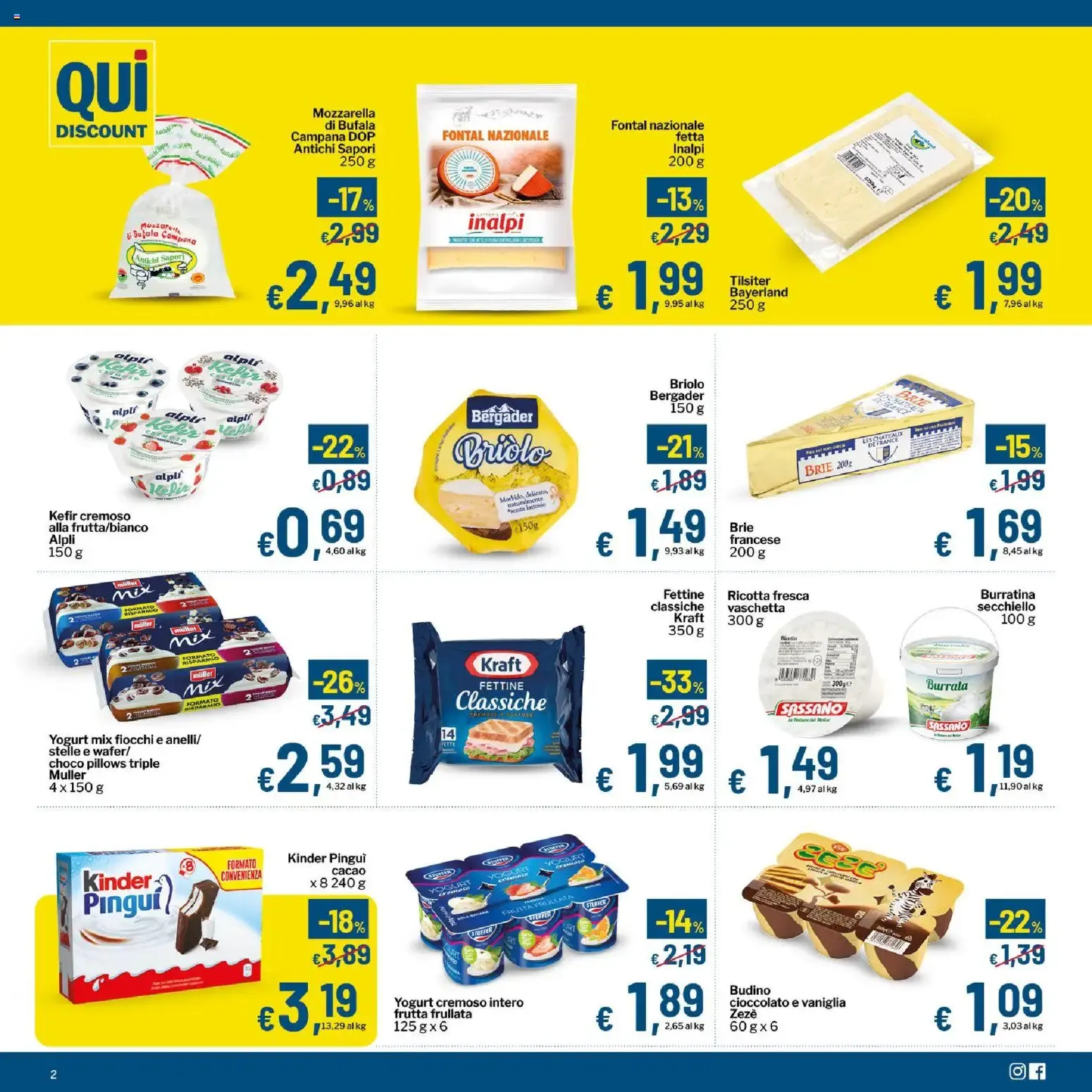 Qui Discount volantino dal 30/06/2026 - online Offerte da 30 giugno a 12 luglio di 2026 - Pagina del volantino 2