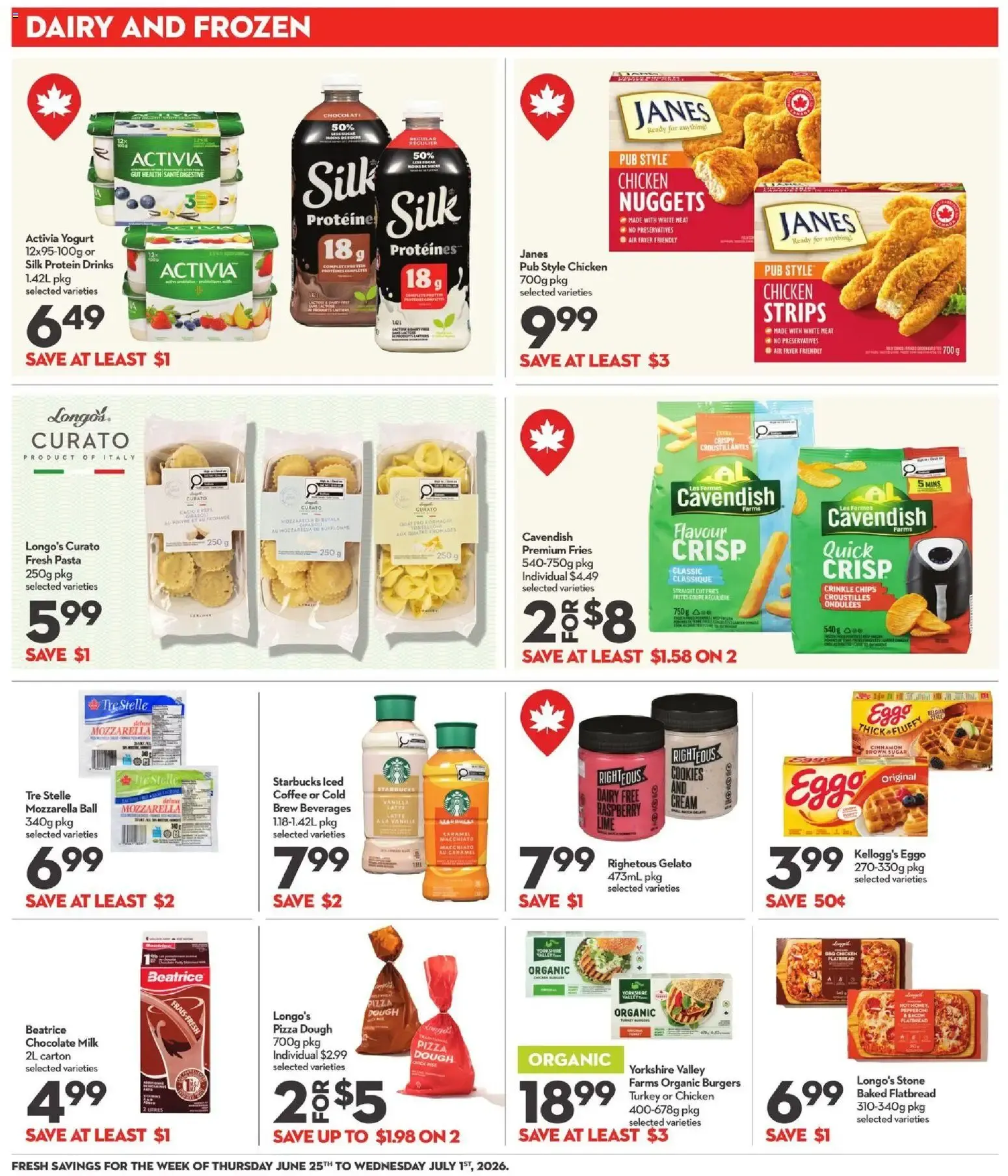 Longo's weekly flyer / circulaire from Jun 25, 2026 > weekly specials & deals from June 25 to July 1 2026 - flyer page 12