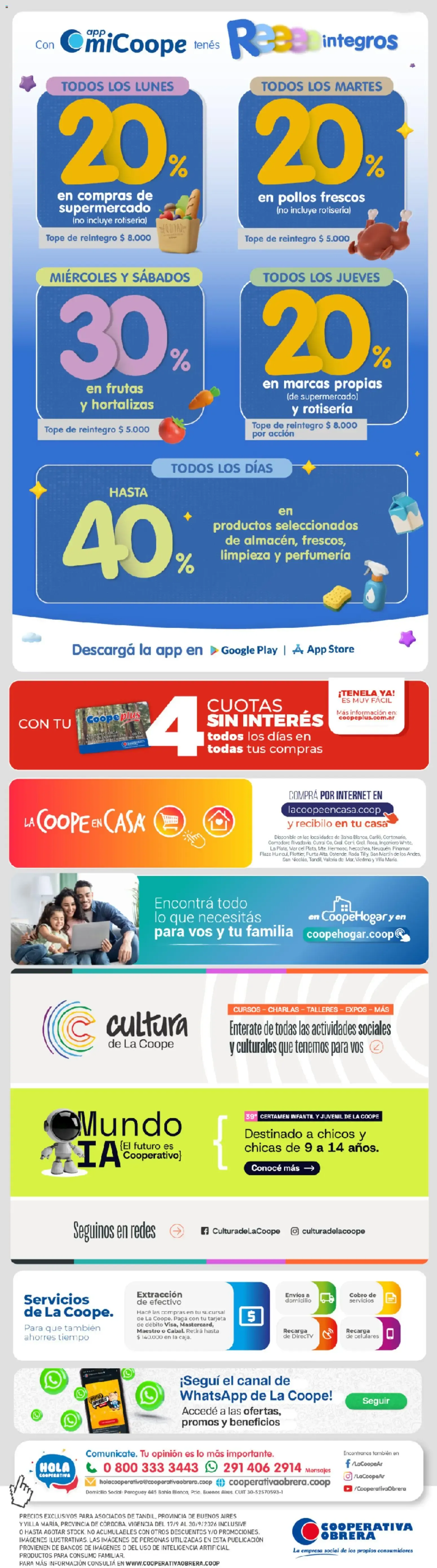 Ofertas de Viví la vida 17 de septiembre al 30 de septiembre 2026 - Página 9 del catálogo