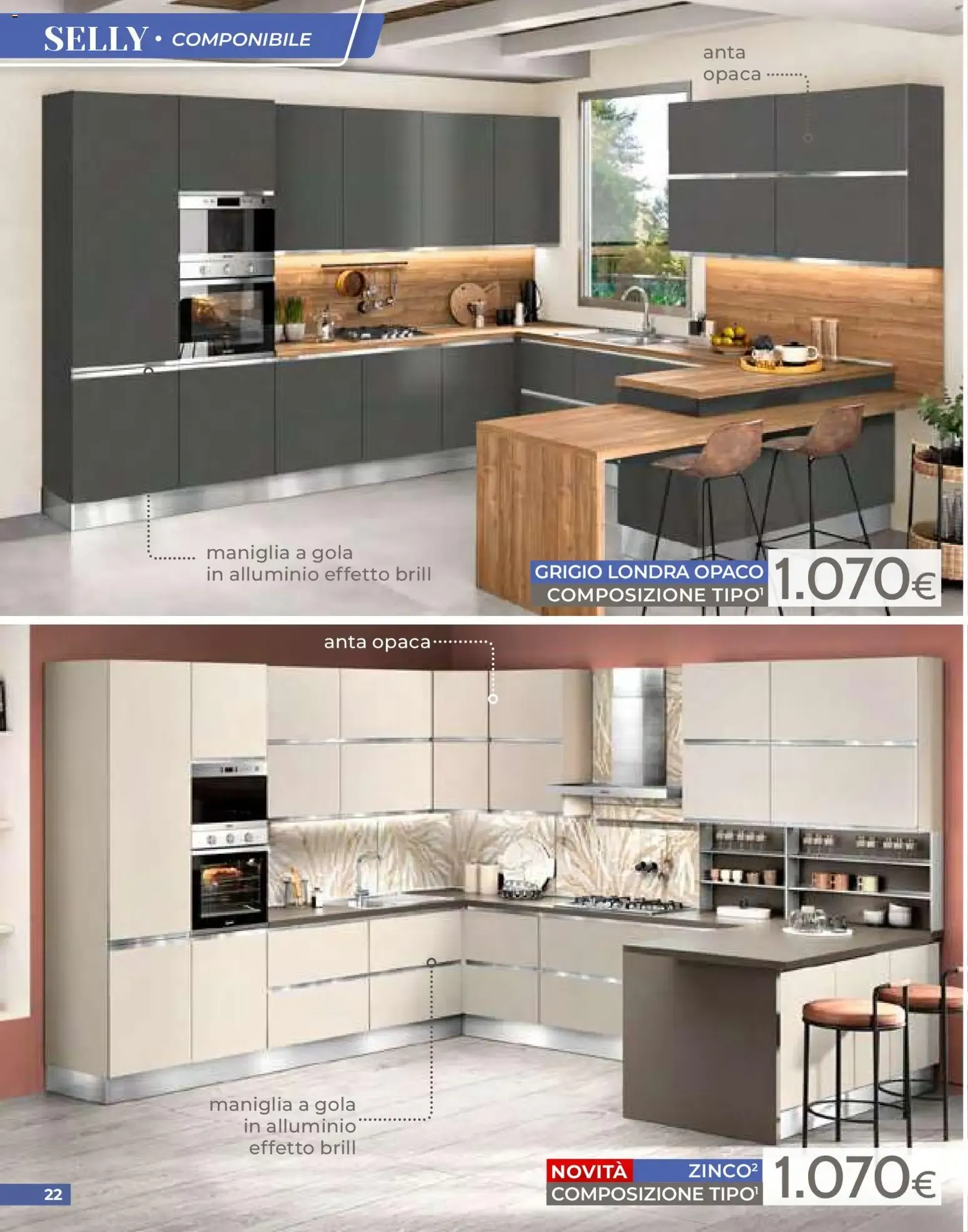 Mondo Convenienza - Speciale Cucine da 1 aprile a 30 giugno di 2026 - Pagina del volantino 22
