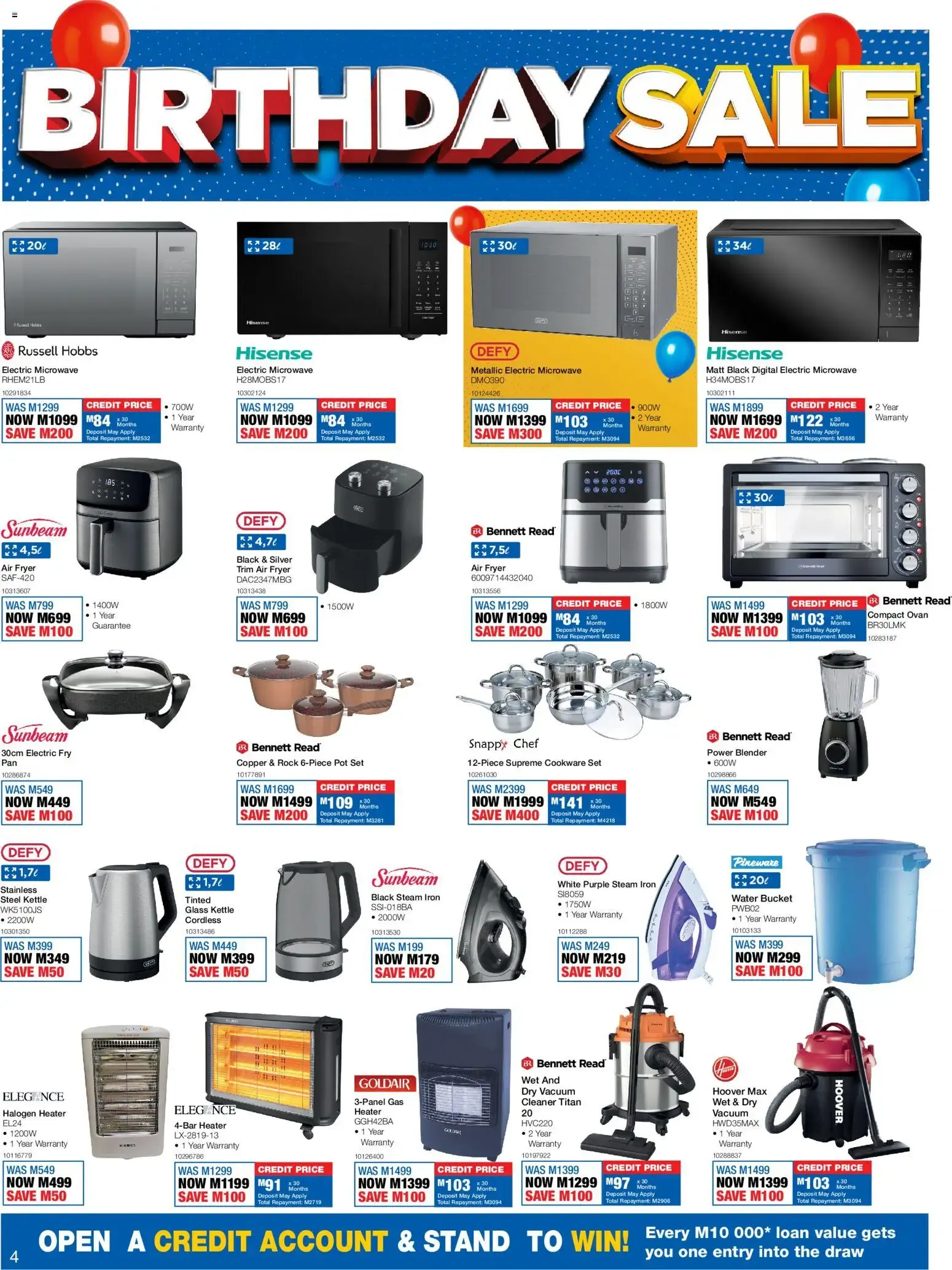 OK Furniture Birthday Sale from 15 June to 12 July 2026 - Catalogue Page 4