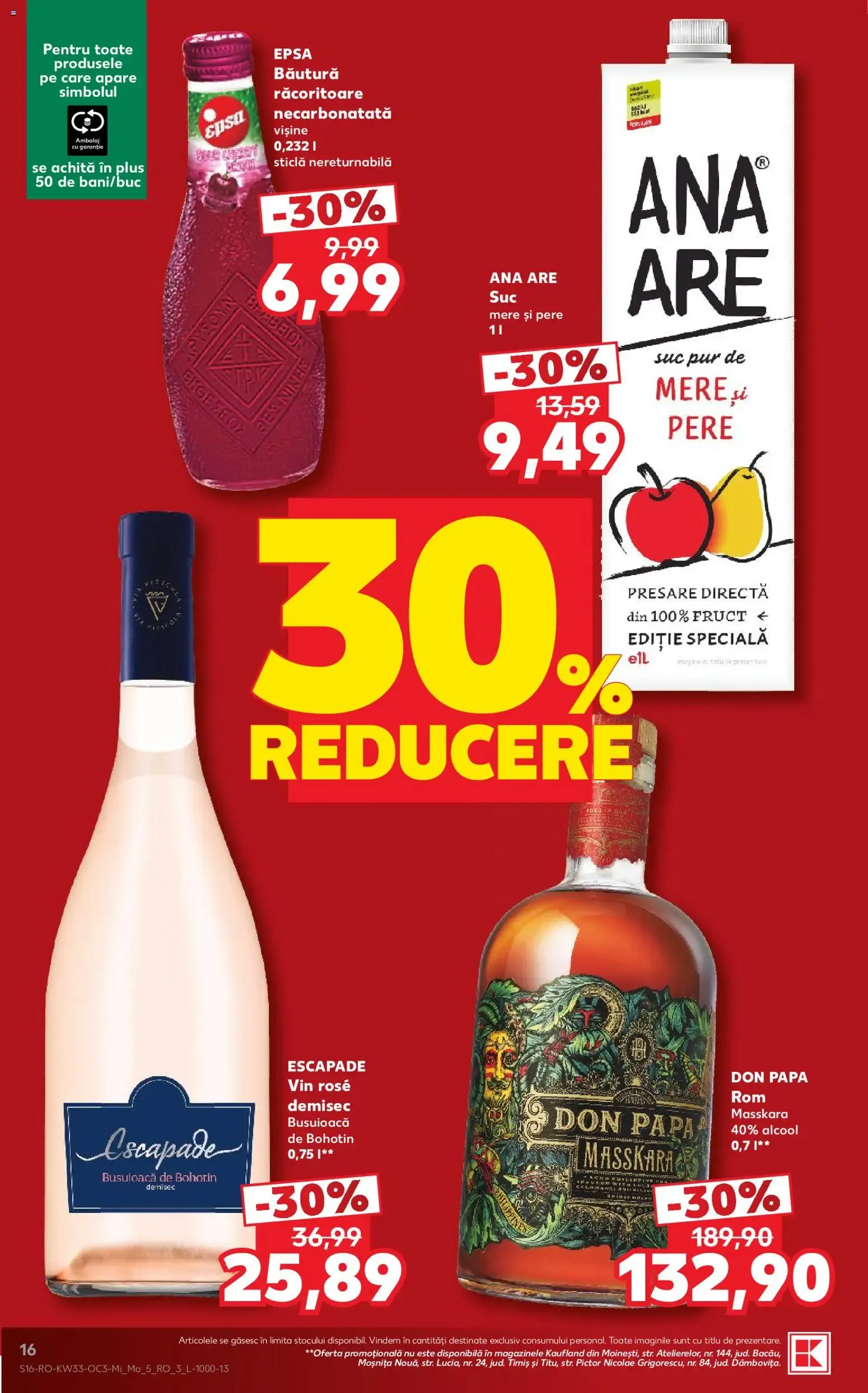 Catalog OFERTE PENTRU TOȚI VECINII BUNI de la 12 august până la 18 august 2026 - Revista Pagina 16