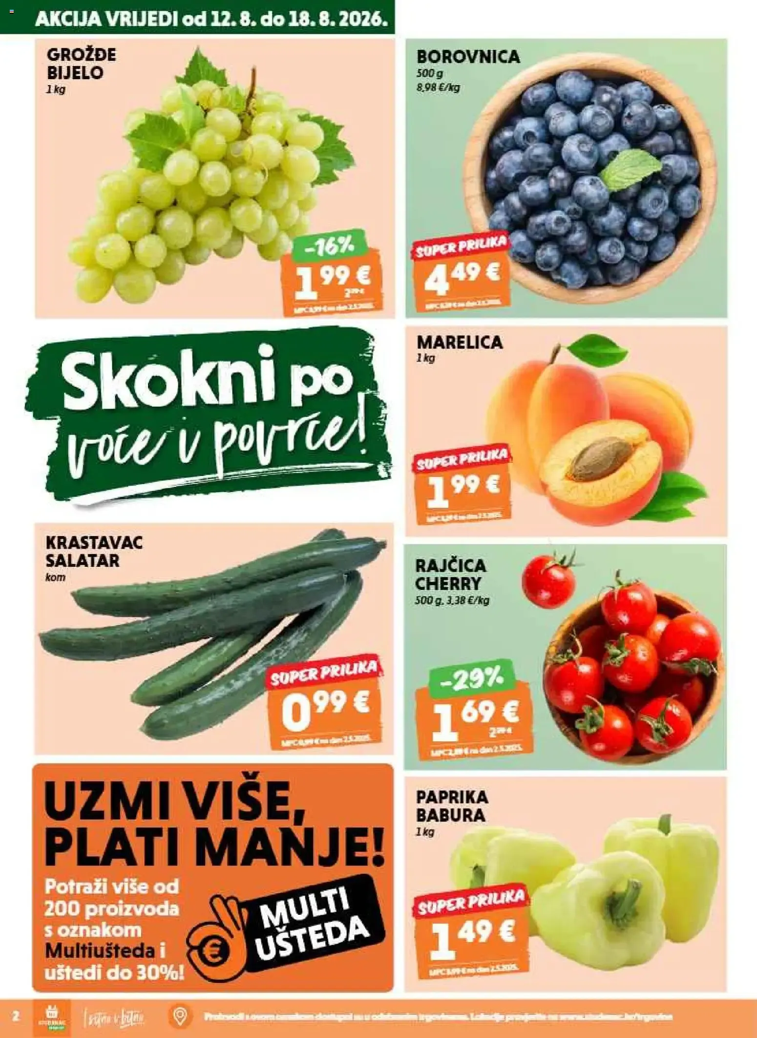 Katalog Studenac Katalog novi od 12.08.2026 na listanje > letak digitalni od 12. kolovoza do 25. kolovoza 2026. - Pregled Stranica 2