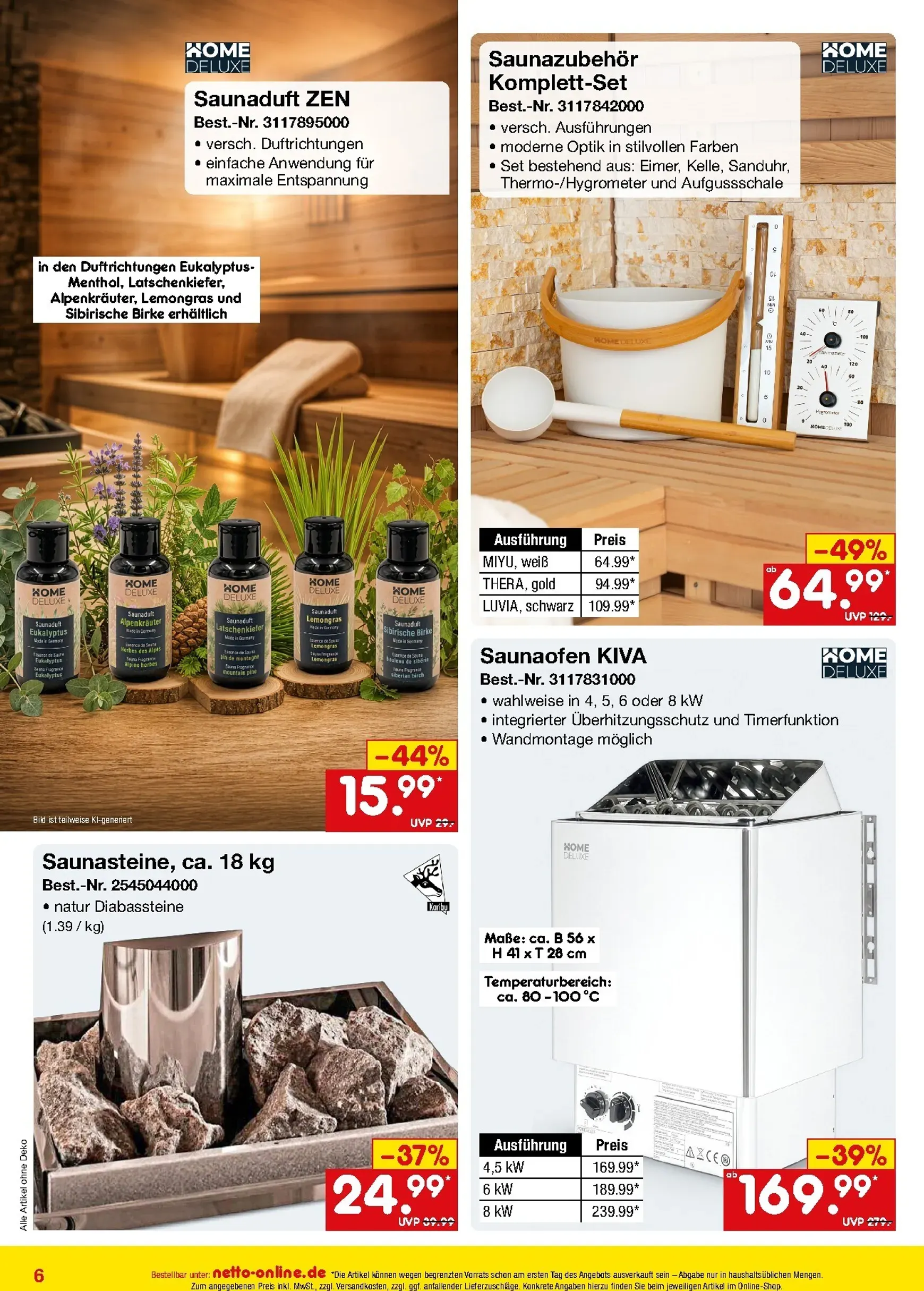 Netto Marken Discount - Online-Angebote Oktober Prospekt – von Donnerstag 01.10.2026 bis Samstag 31.10.2026 von 1. Oktober bis 31. Oktober 2026 - Prospekt seite 6