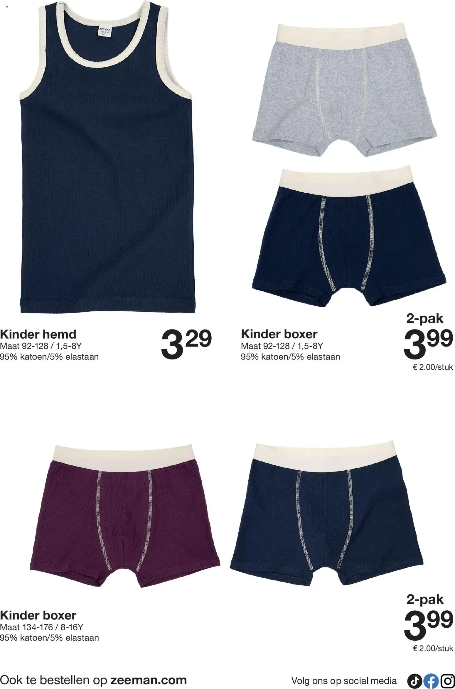 Zeeman: Zachte kleuren en sportieve outfits van 5 september tot 11 september 2026 - Folder pagina 16