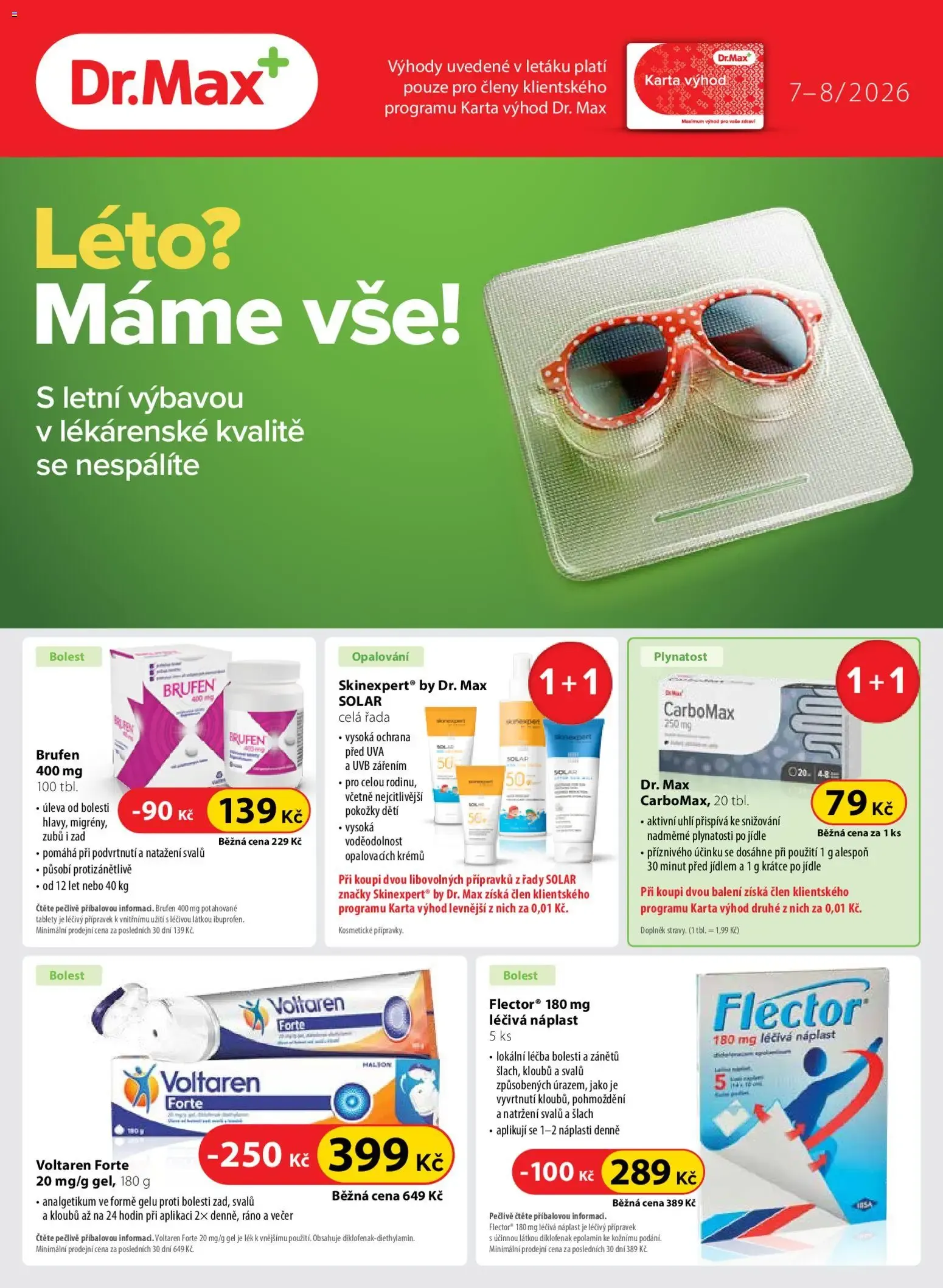 Dr. Max: Léto? Máme vše! - 1. července 31. srpna 2026 - Page 1
