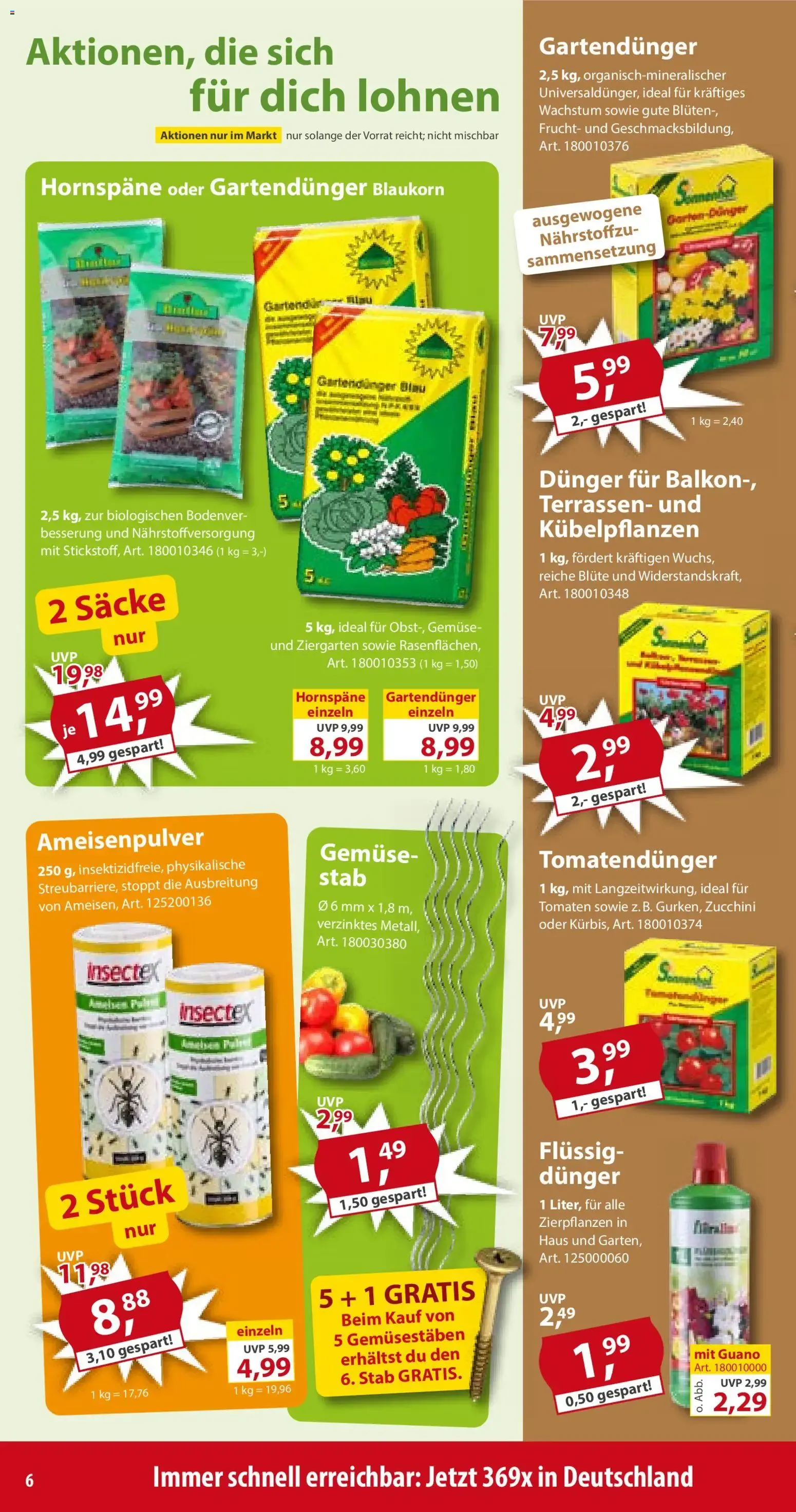 Sonderpreis Baumarkt Prospekt (ab 18.07.2026) zum Blättern von 18. Juli bis 24. Juli 2026 - Prospekt seite 6
