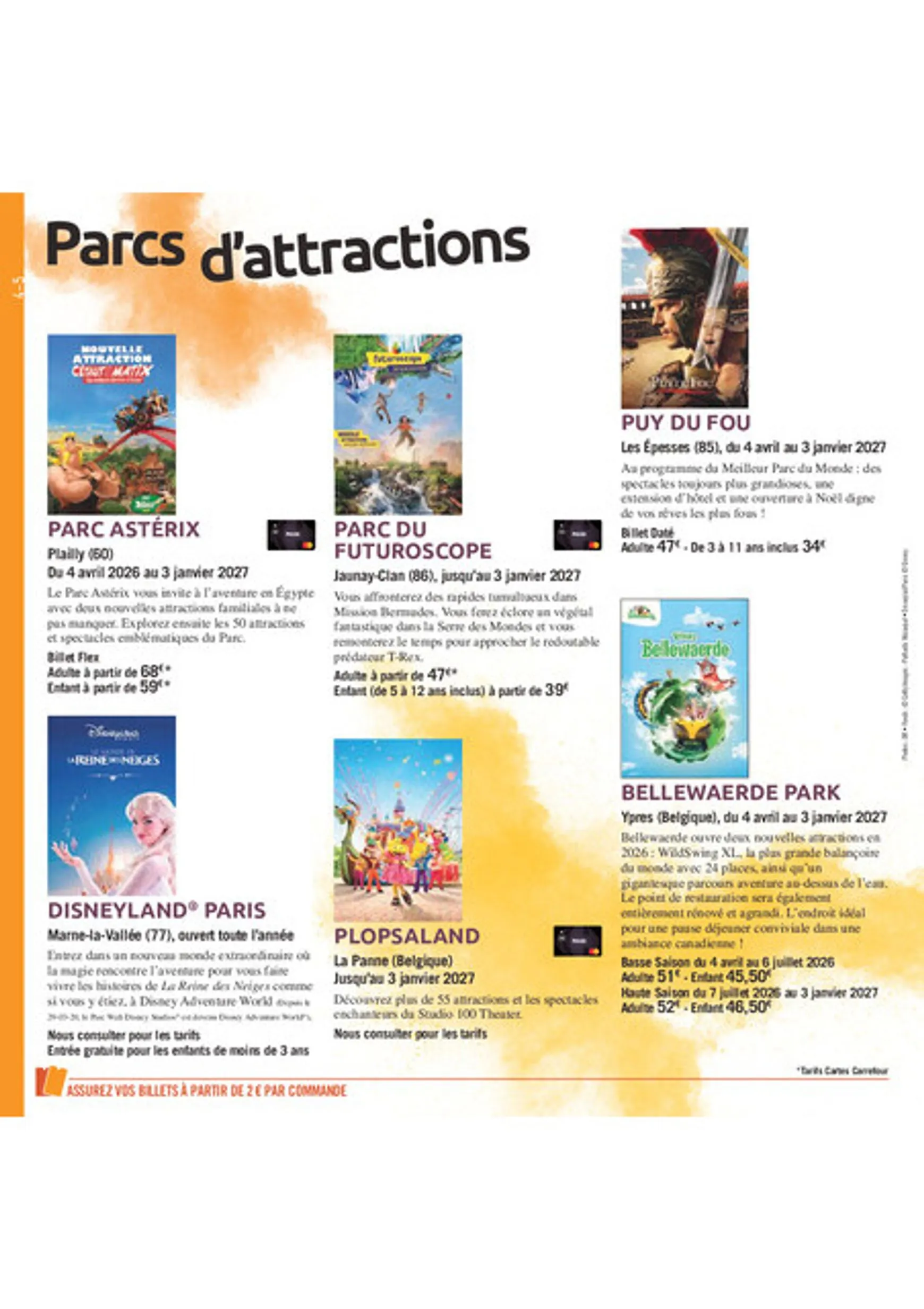 Current Carrefour Market - Le Book des Sorties leaflet valid from du vendredi 03/04/2026 to du mercredi 30/09/2026 du 3 avril au 30 septembre 2026 - Catalogue page 4