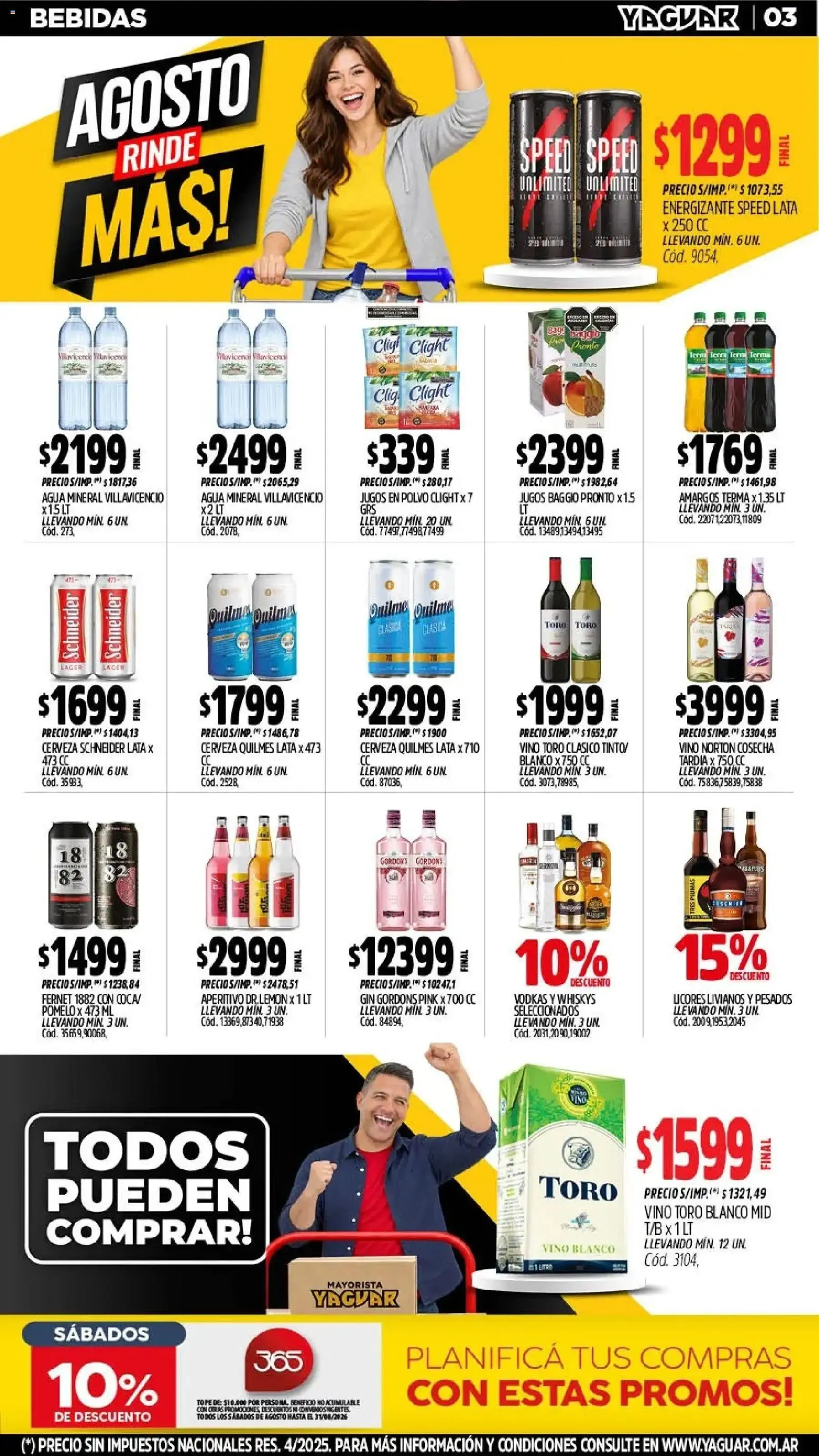 Ofertas de Yaguar - Oferta Semanal Chaco del 24/08/2026 - 29/08/2026 24 de agosto al 29 de agosto 2026 - Página 3 del catálogo