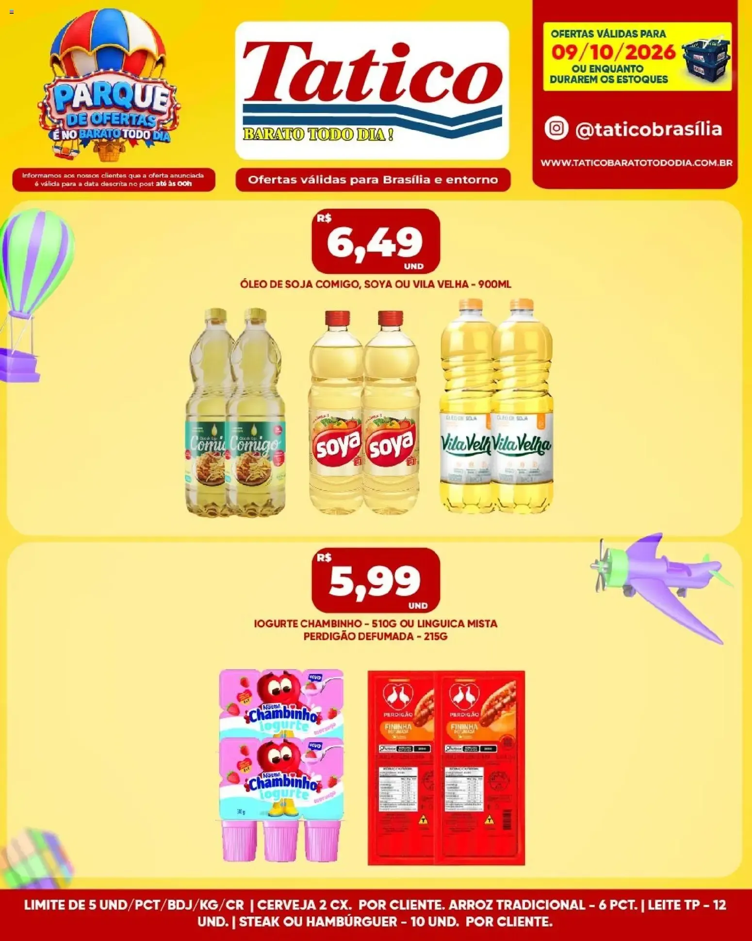 Encarte de Tatico ofertas do Dia de 09/10/2026 | Promoções Online 9 de outubro até 9 de outubro 2026 - Pagina 6