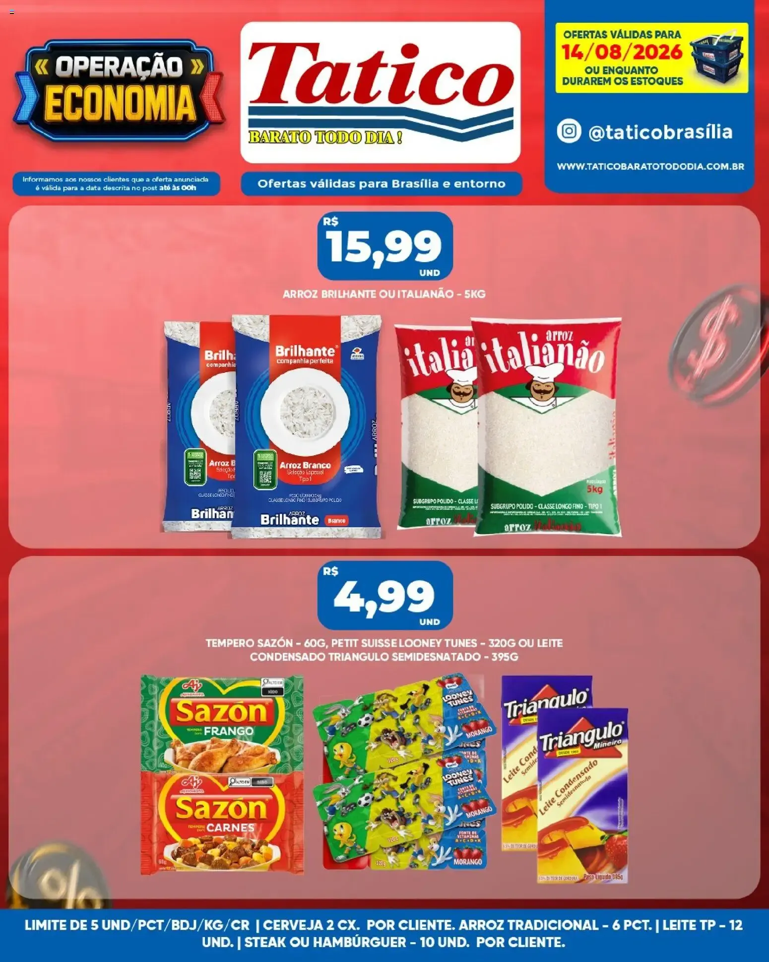 Encarte de Tatico ofertas do Dia de 14/08/2026 | Promoções Online 14 de agosto até 14 de agosto 2026 - Pagina 7