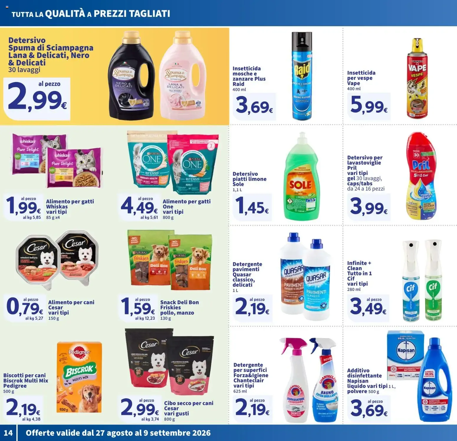 Nuovo SIGMA volantino Toscana dal 27/08/2026 > offerte anteprima 🛍️ da 27 agosto a 9 settembre di 2026 - Pagina del volantino 14