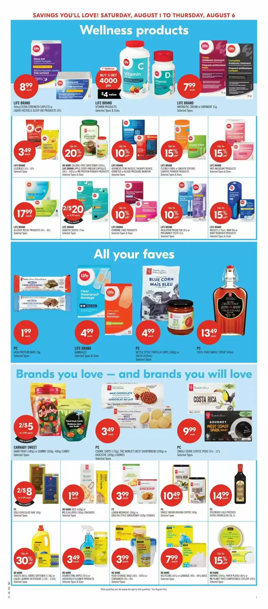 Shoppers Drug Mart flyer week 31 from August 1 to August 6 2026 - flyer page 14